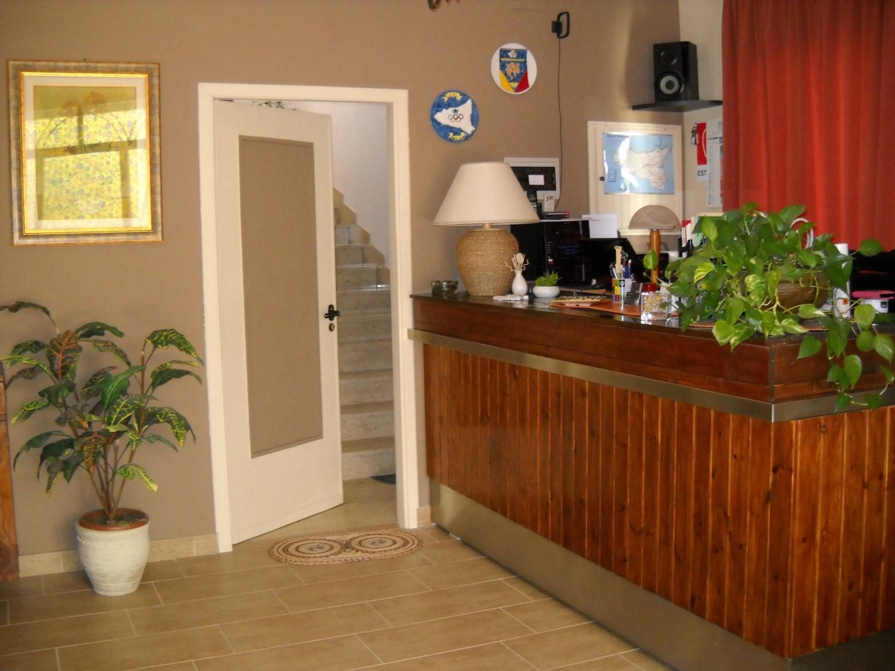 Lobby or reception in La Regina di Adrano