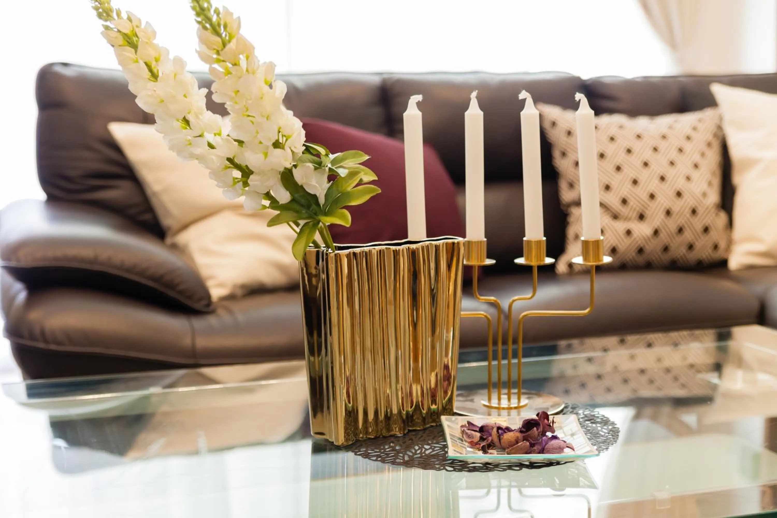 Living room in Prestige Suites Osaka Kishinosato-Tamade