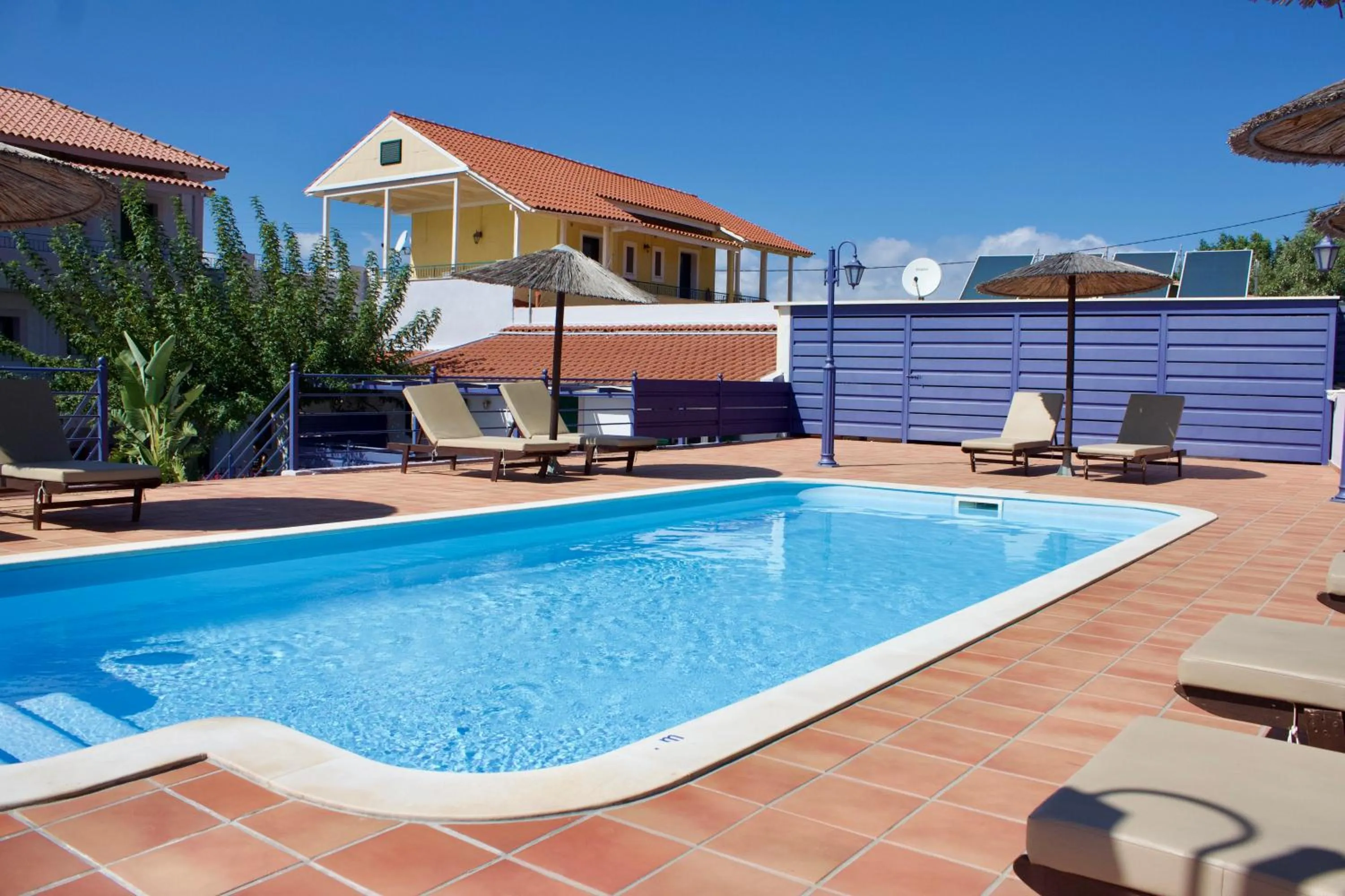 Swimming pool in Kekatos Studios