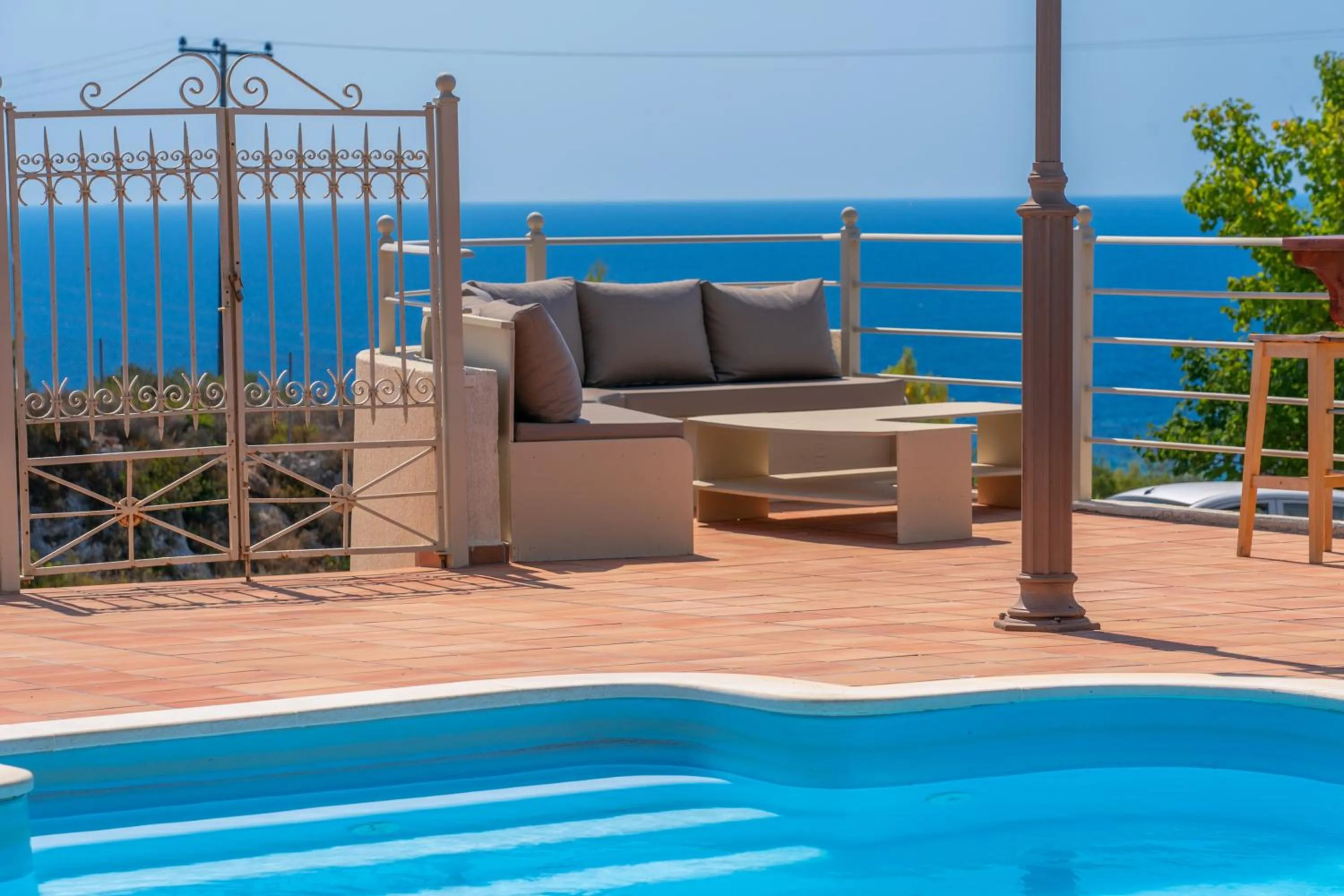 Patio in Kekatos Studios