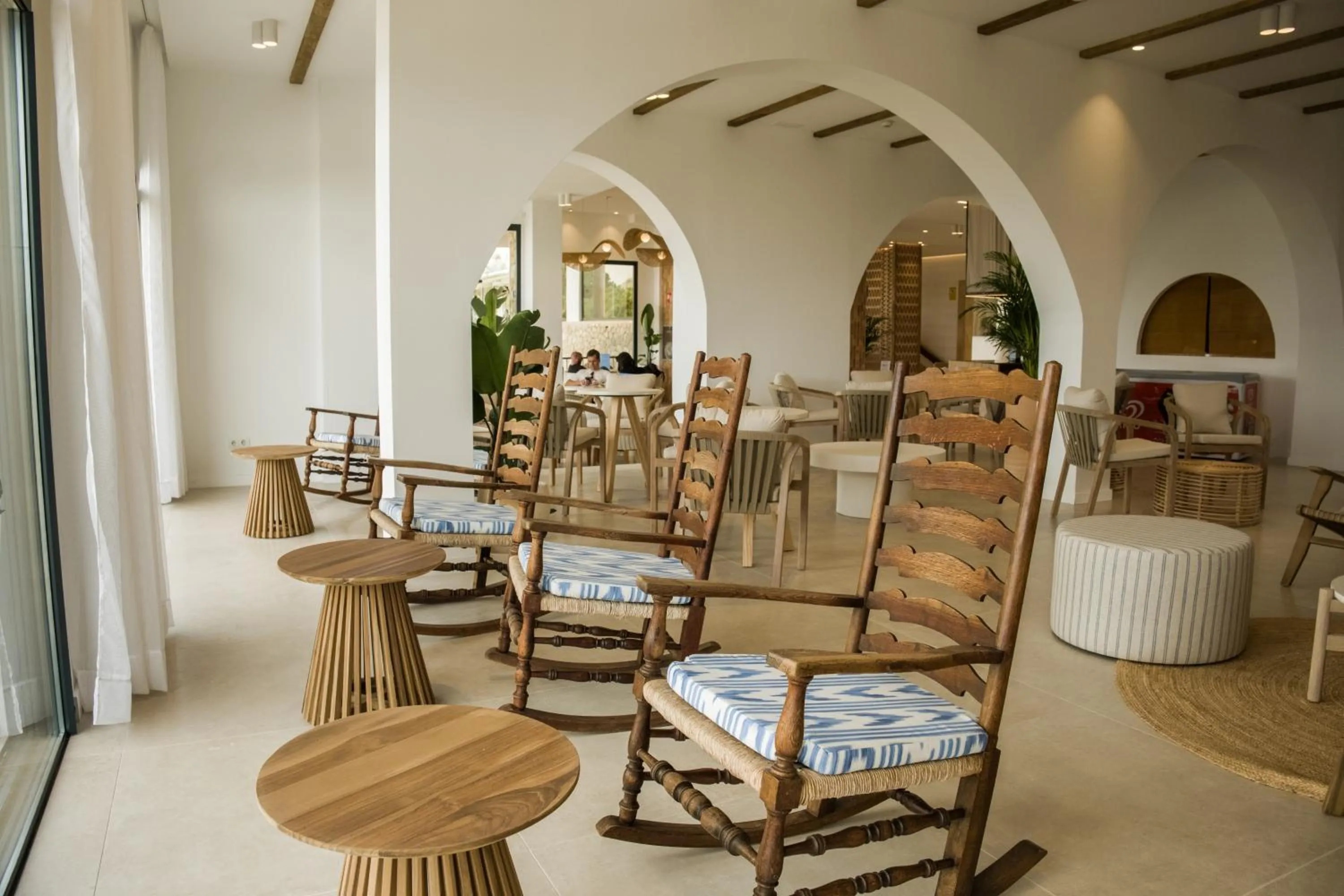 Seating area in Hotel Moré