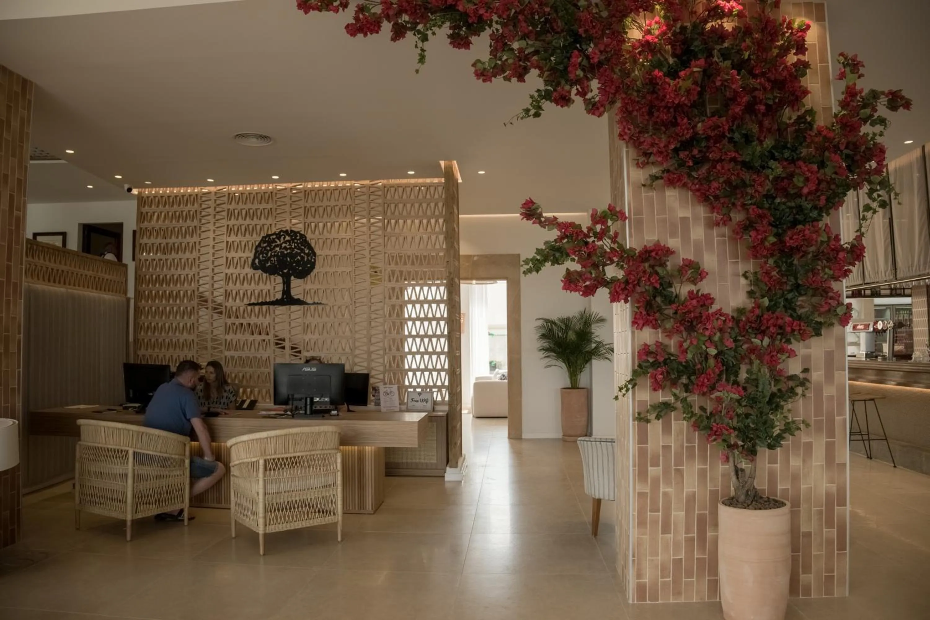 Lobby or reception in Hotel Moré