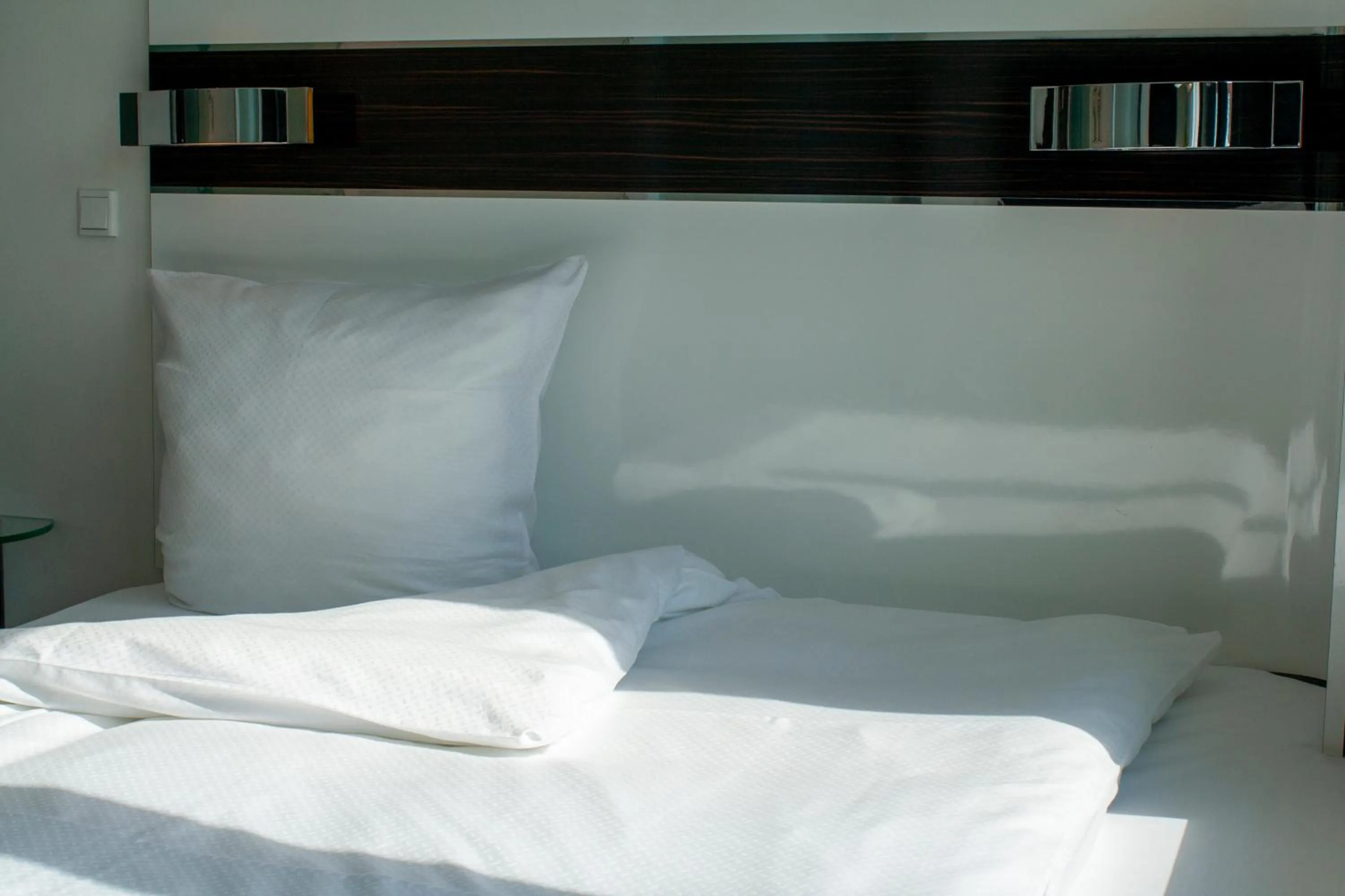 Bed in Wakeup Copenhagen - Borgergade