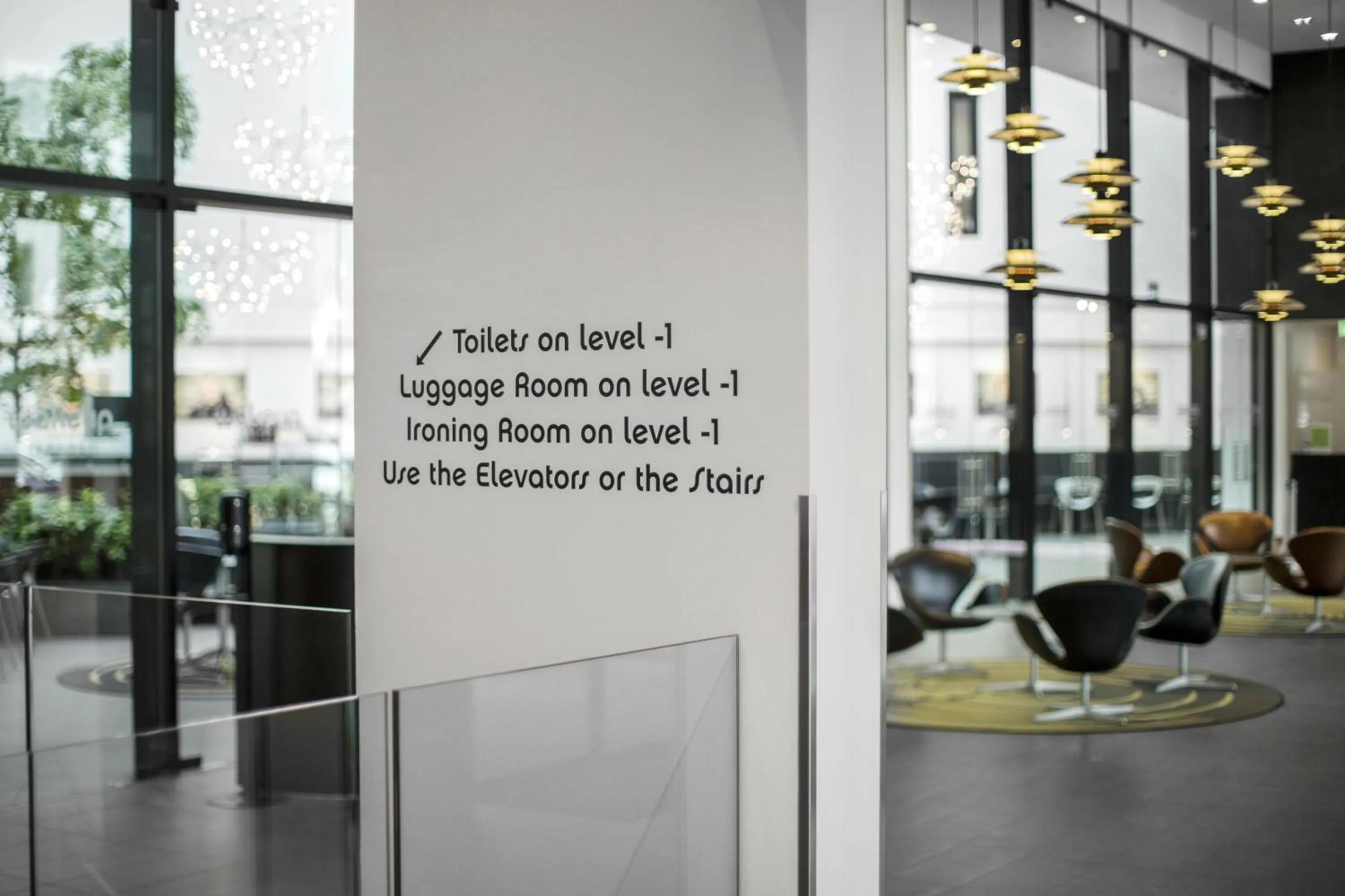 Lobby or reception in Wakeup Copenhagen - Borgergade