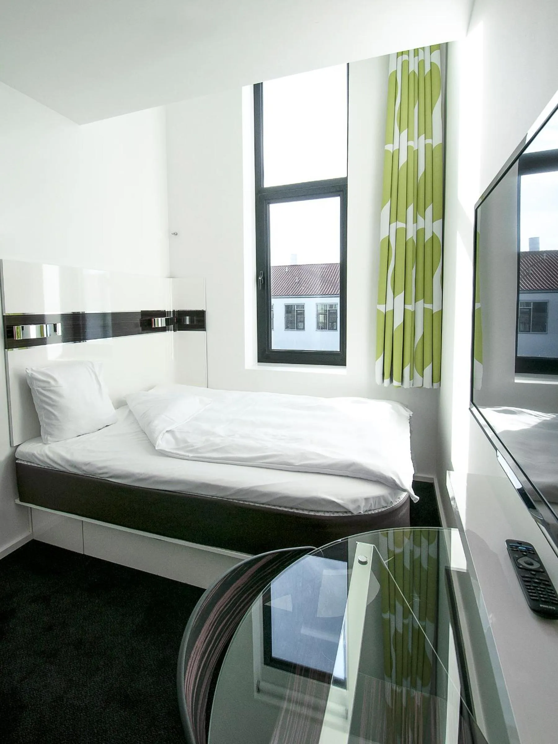 Bed in Wakeup Copenhagen - Borgergade