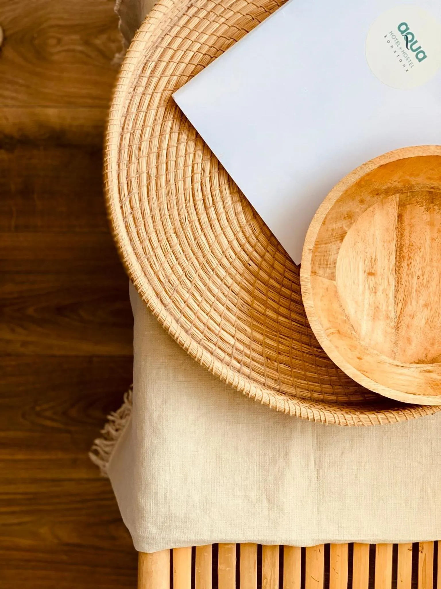 Decorative detail in Aqua Hotel