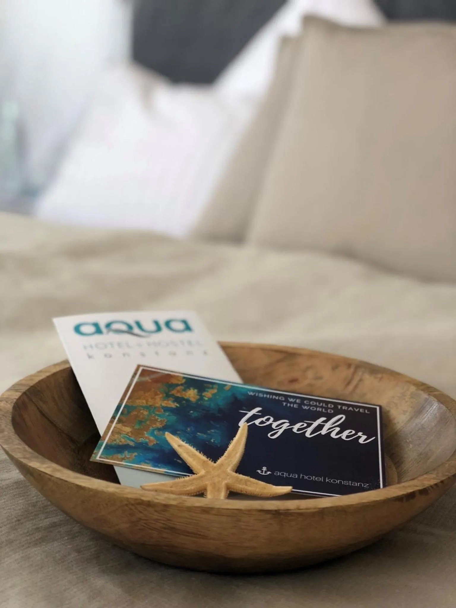 Decorative detail in Aqua Hotel