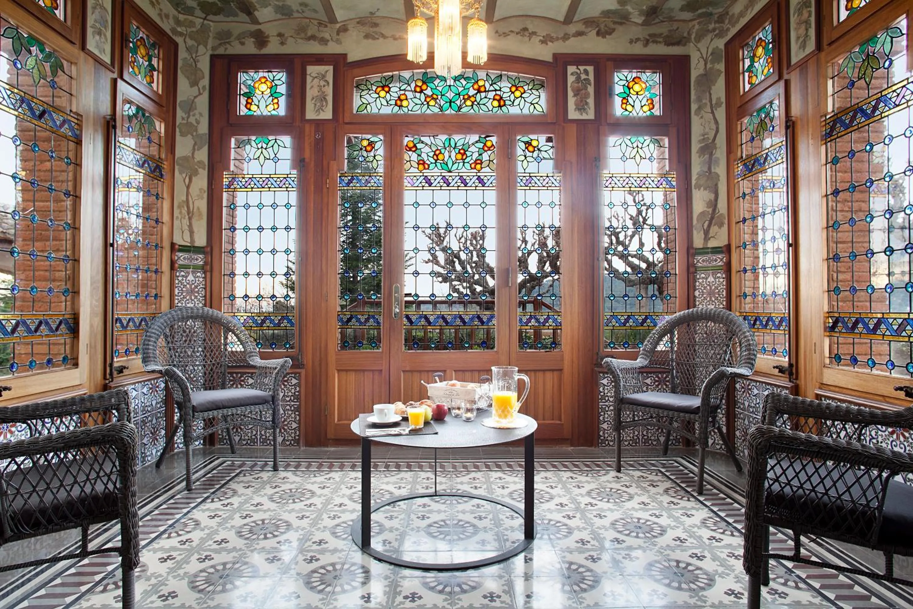 Lobby or reception in Can Borrell