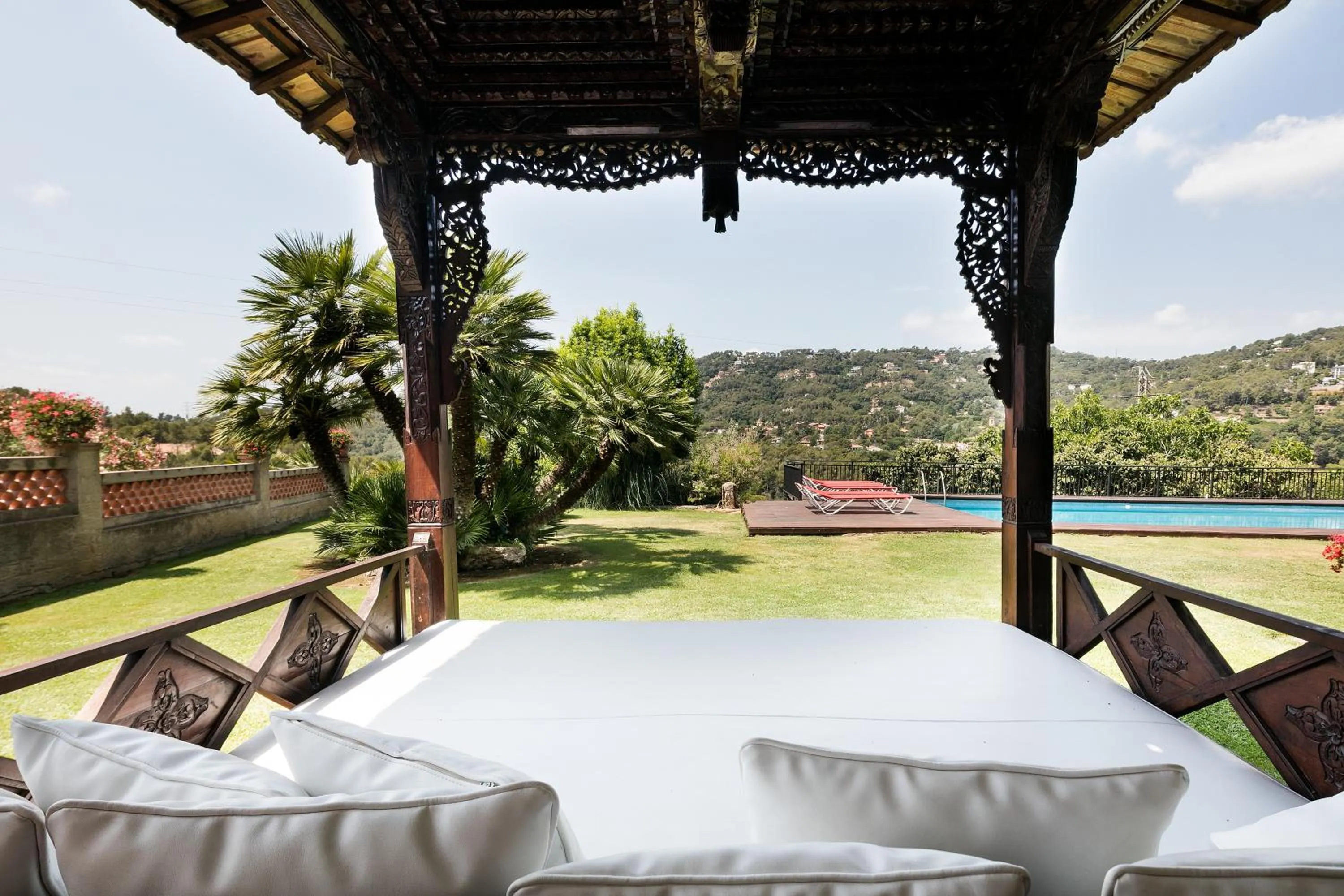 Patio in Can Borrell