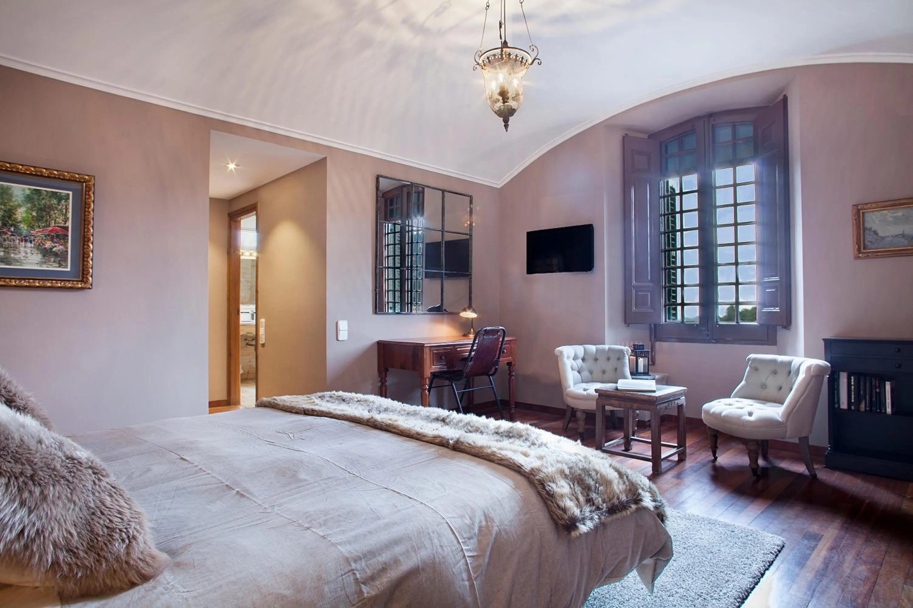 Bedroom, Bed in Can Borrell