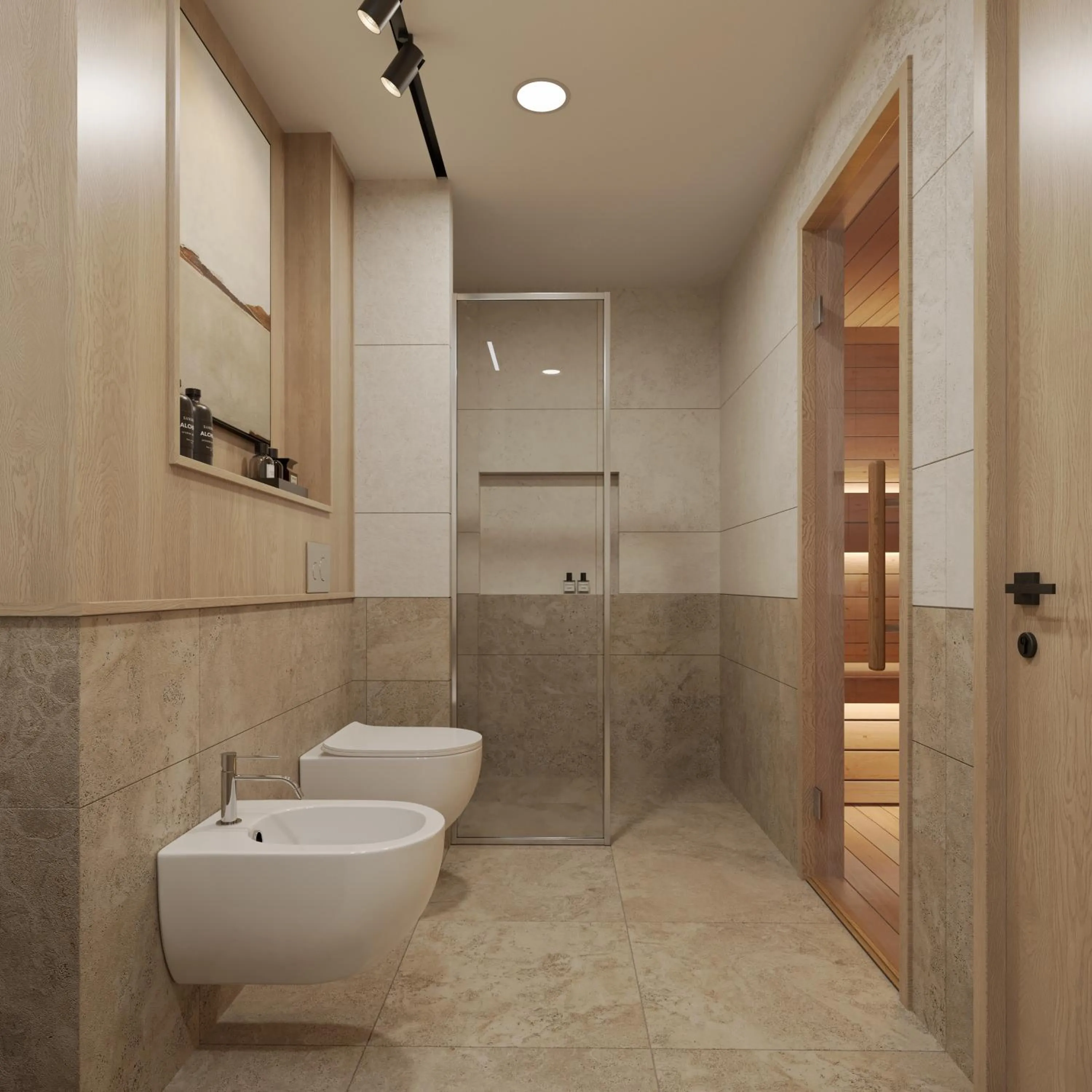 Bathroom in Hotel Sunce