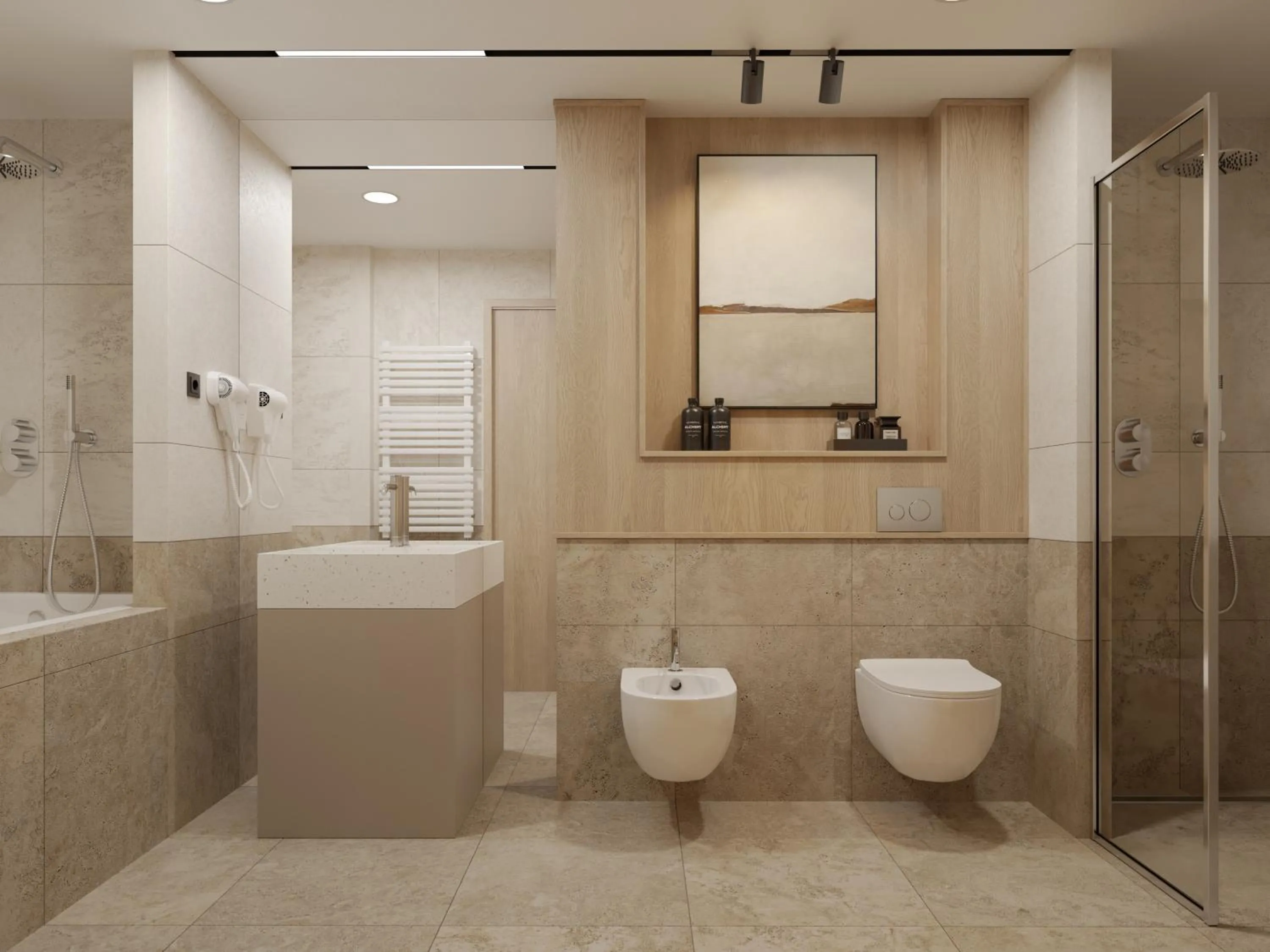 Bathroom in Hotel Sunce