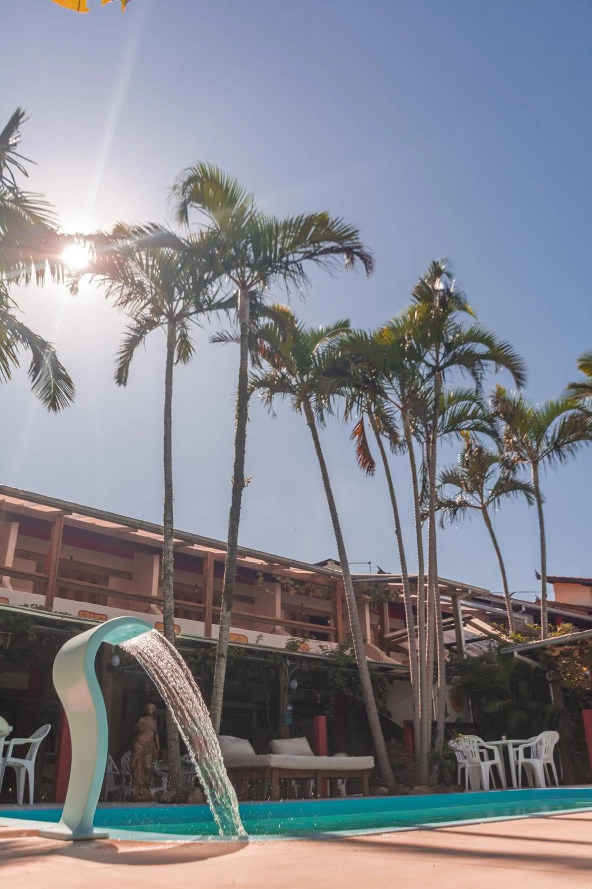 Swimming pool in Hotel Ferrugem Eco Village