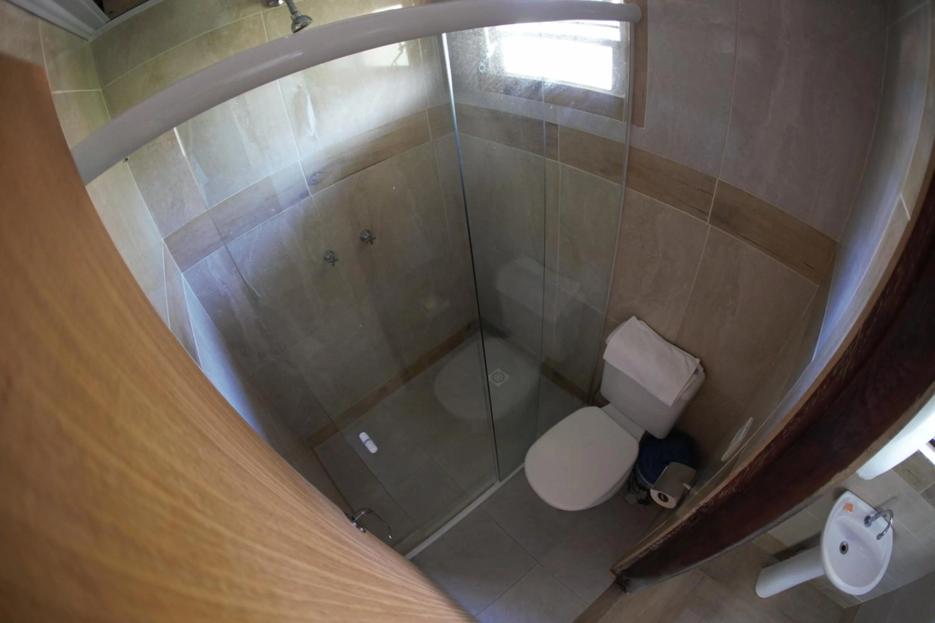 Bathroom in Hotel Ferrugem Eco Village