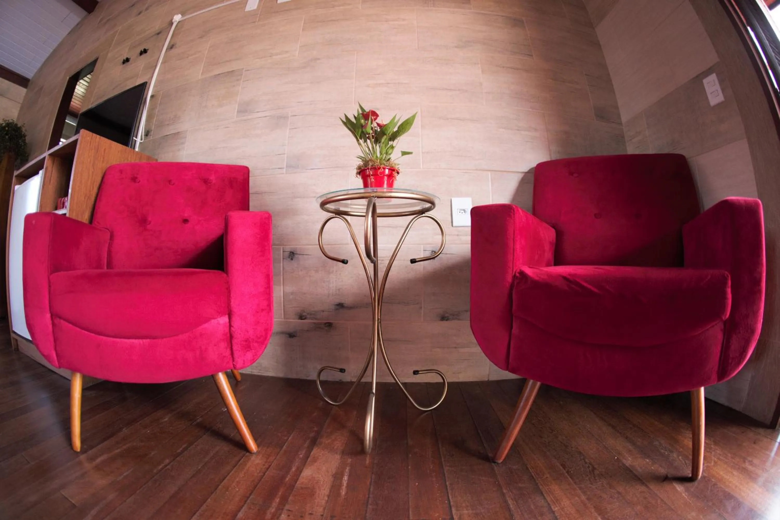 Living room in Hotel Ferrugem Eco Village
