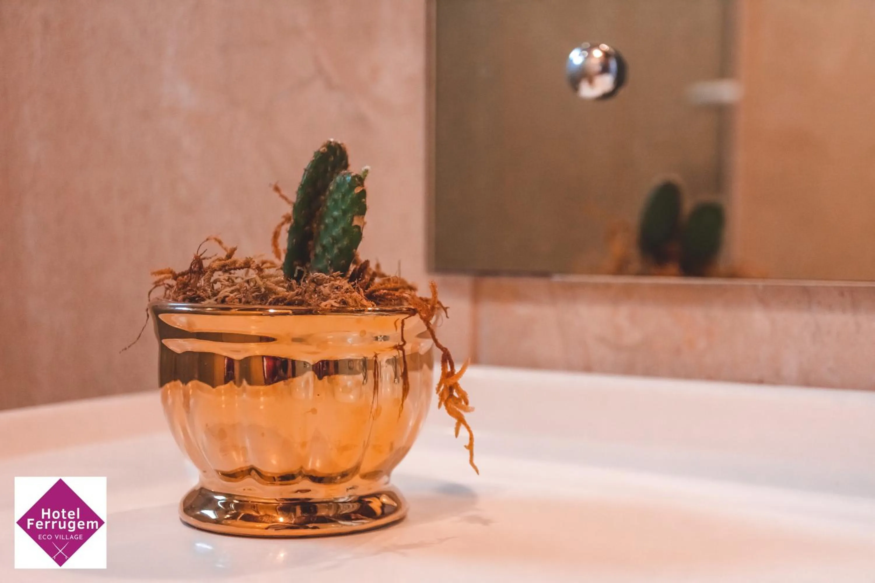 Bathroom in Hotel Ferrugem Eco Village