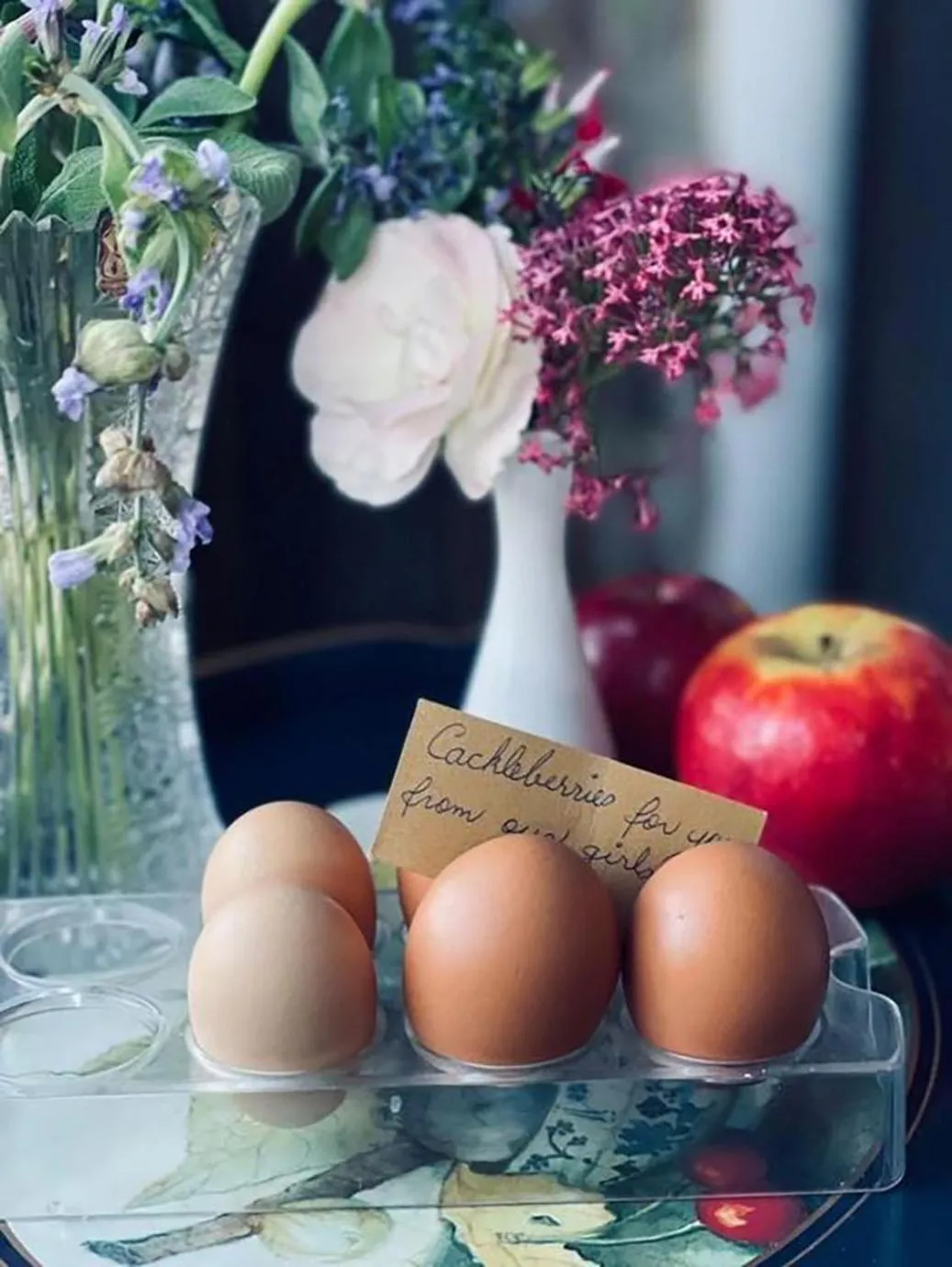 Breakfast in The Old Chaff Mill Organic Vineyard Retreat