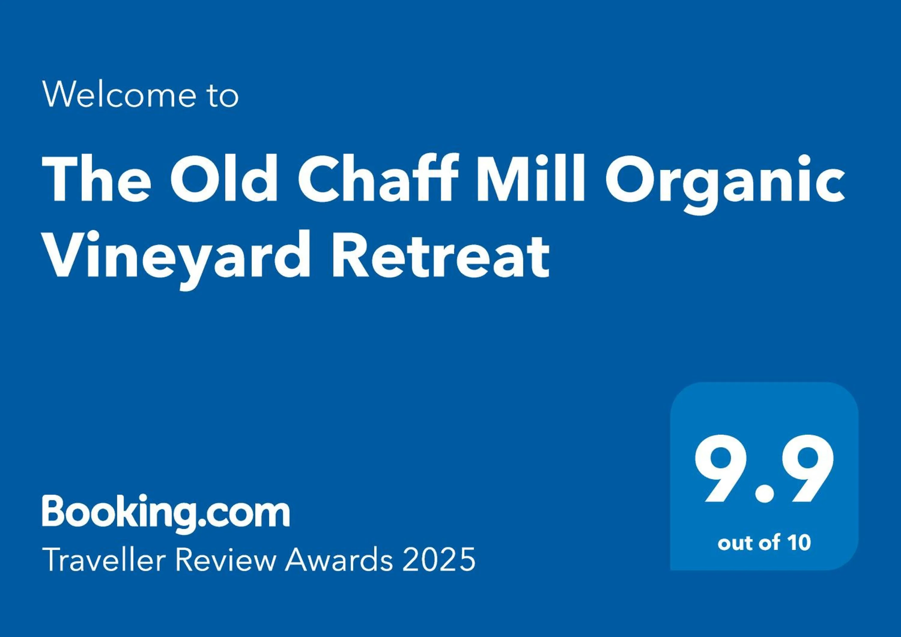 Property building in The Old Chaff Mill Organic Vineyard Retreat