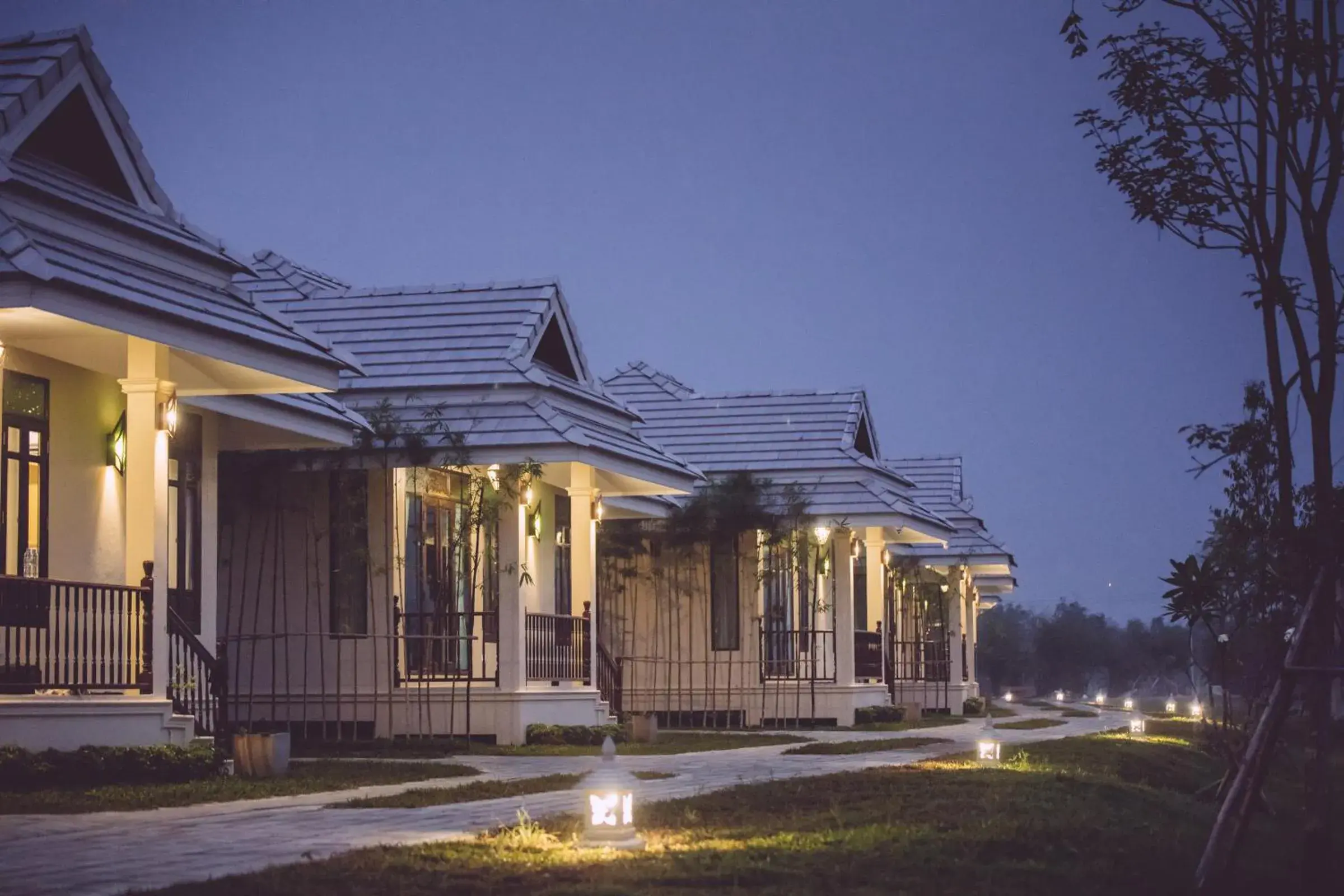 Property building in Chapulin Natural Resort. Property building in Chapulin Natural Resort.