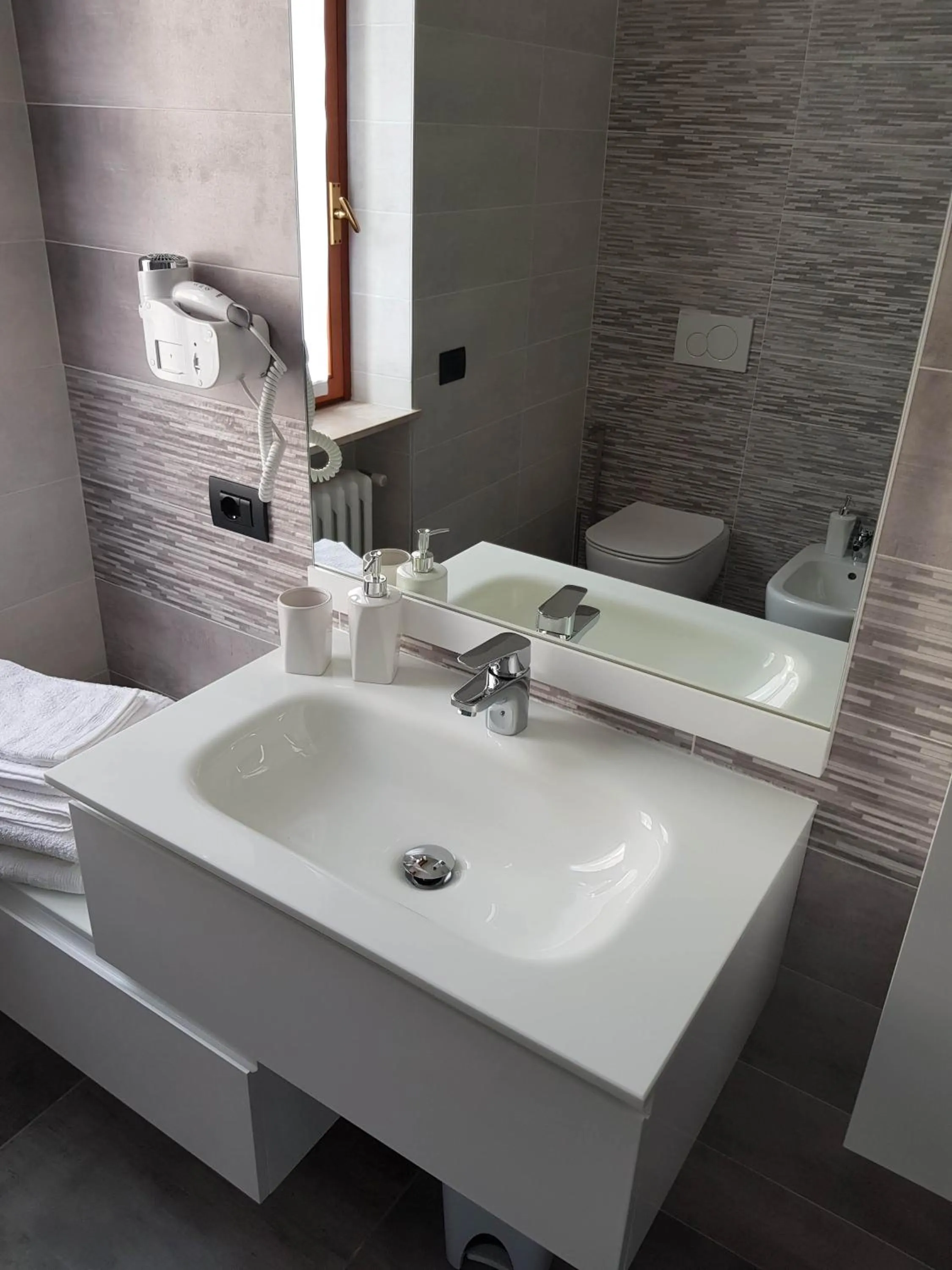 Bathroom in il nido della dani