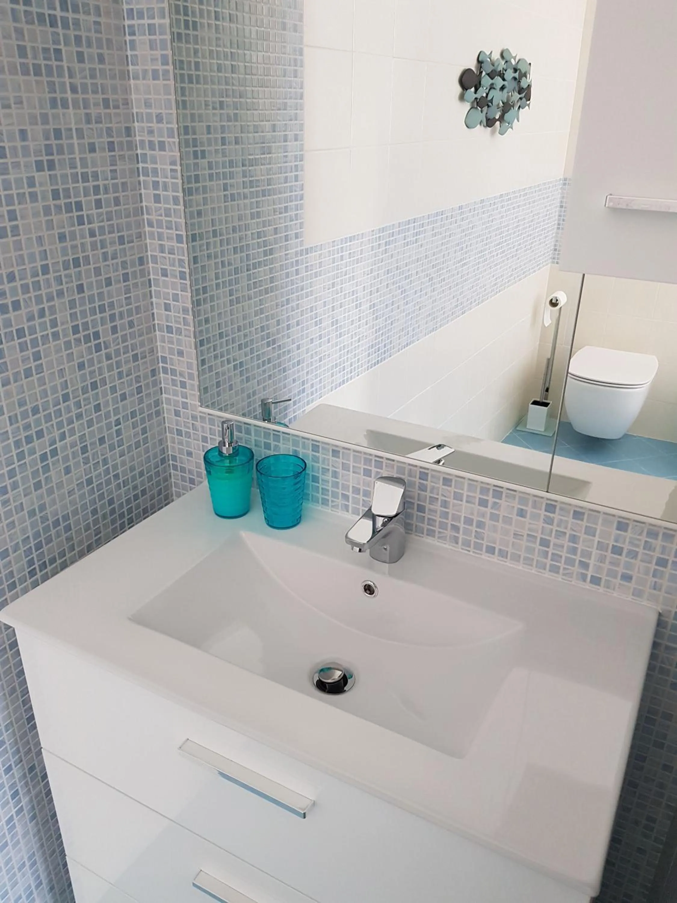 Bathroom in il nido della dani