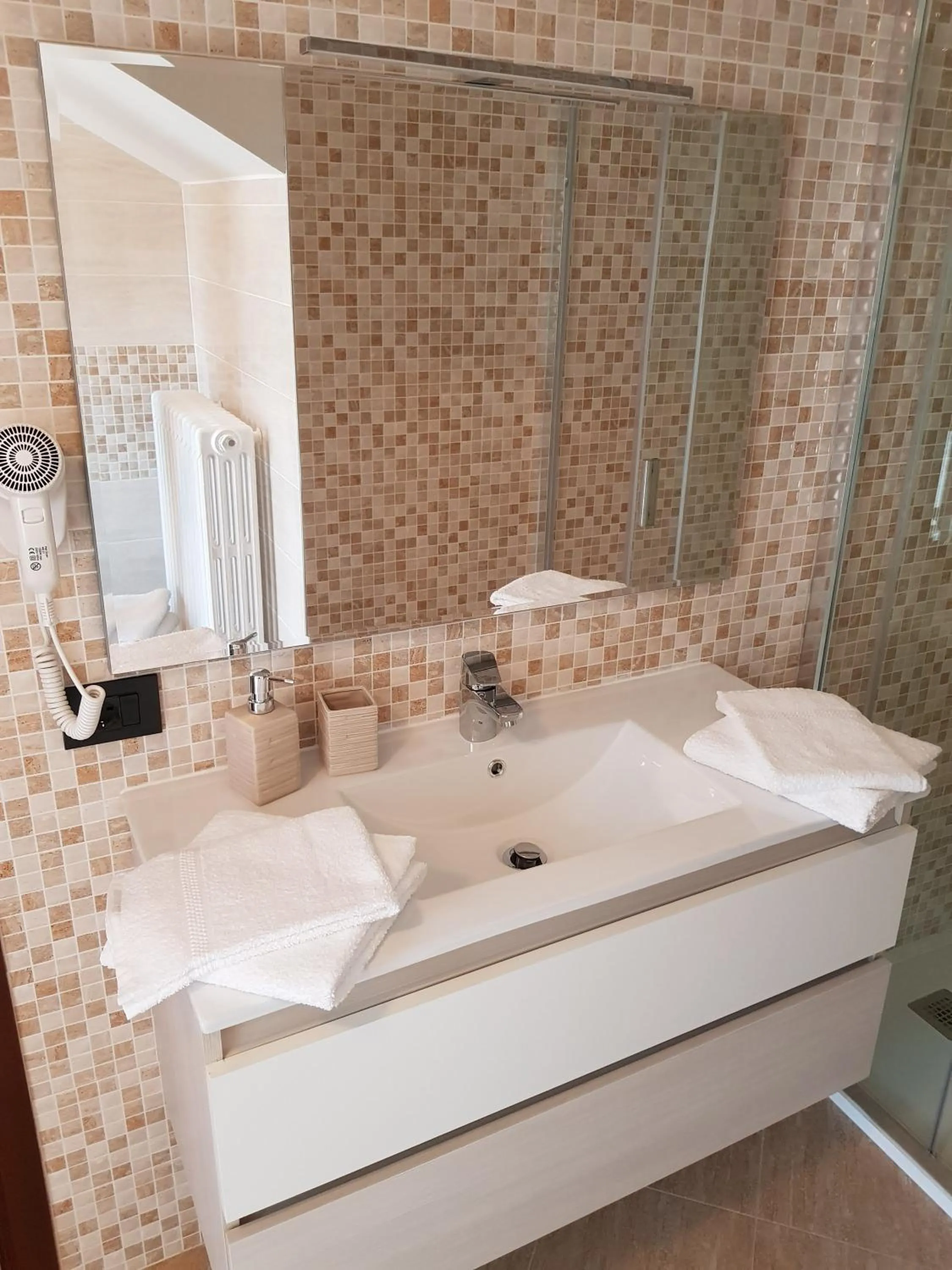 Bathroom in il nido della dani