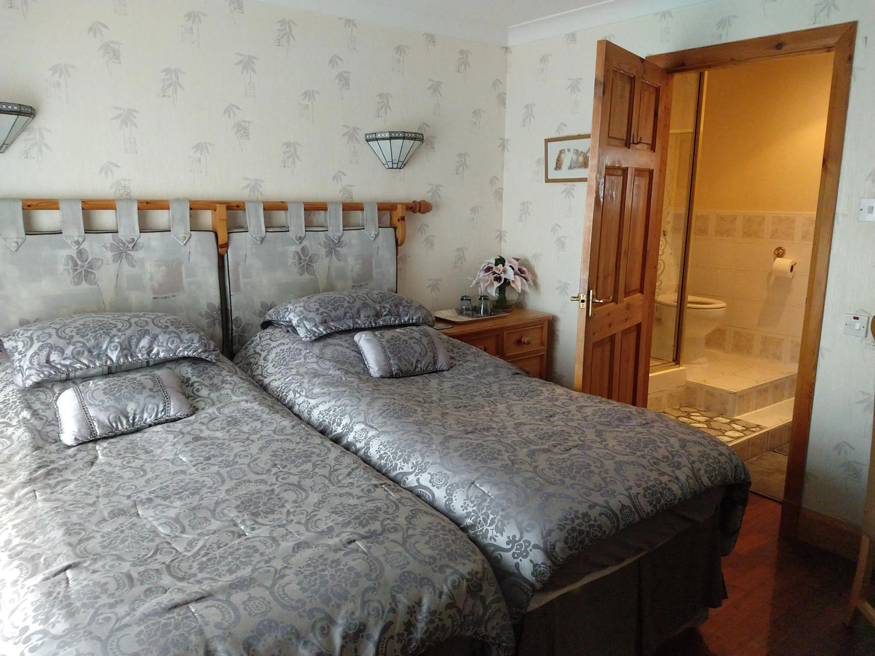 Bed in Hollingworth Lake Guest House Room Only Accommodation