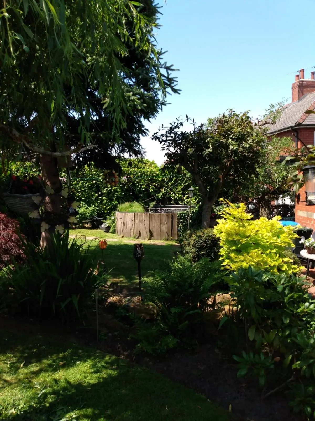 Garden in Hollingworth Lake Guest House Room Only Accommodation