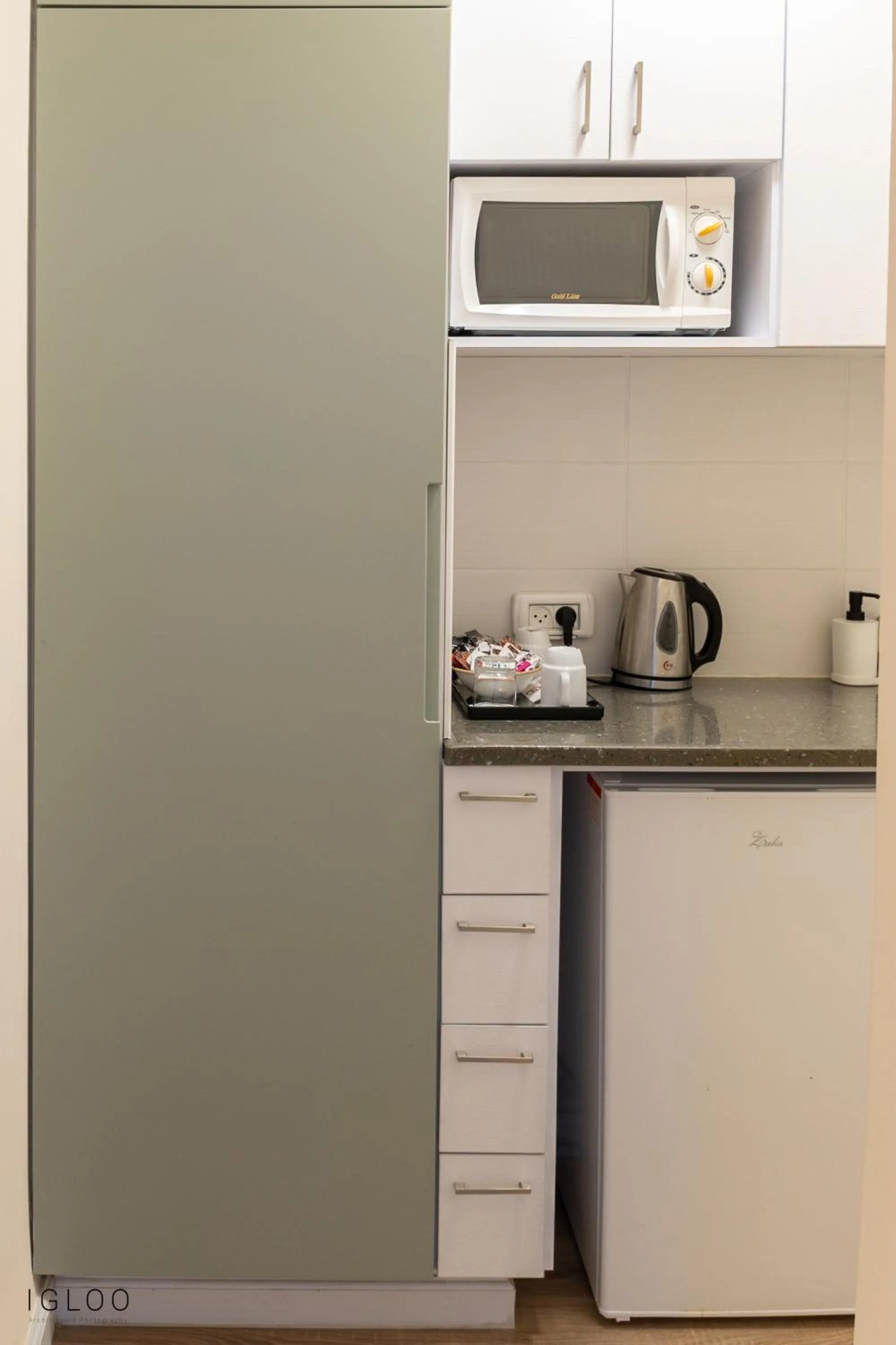 Coffee/tea facilities in Domus Bat Galim Hotel