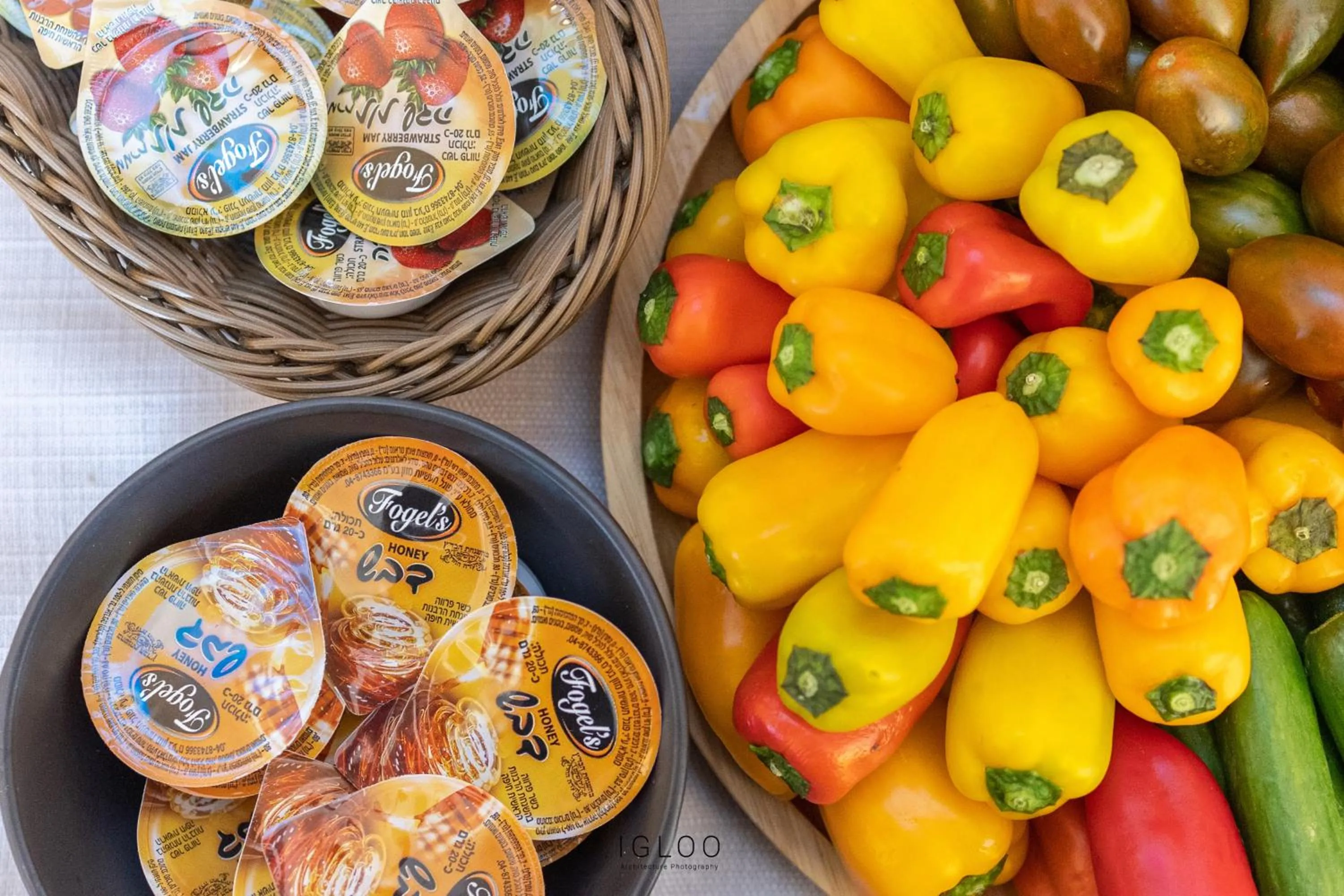 Breakfast in Domus Bat Galim Hotel