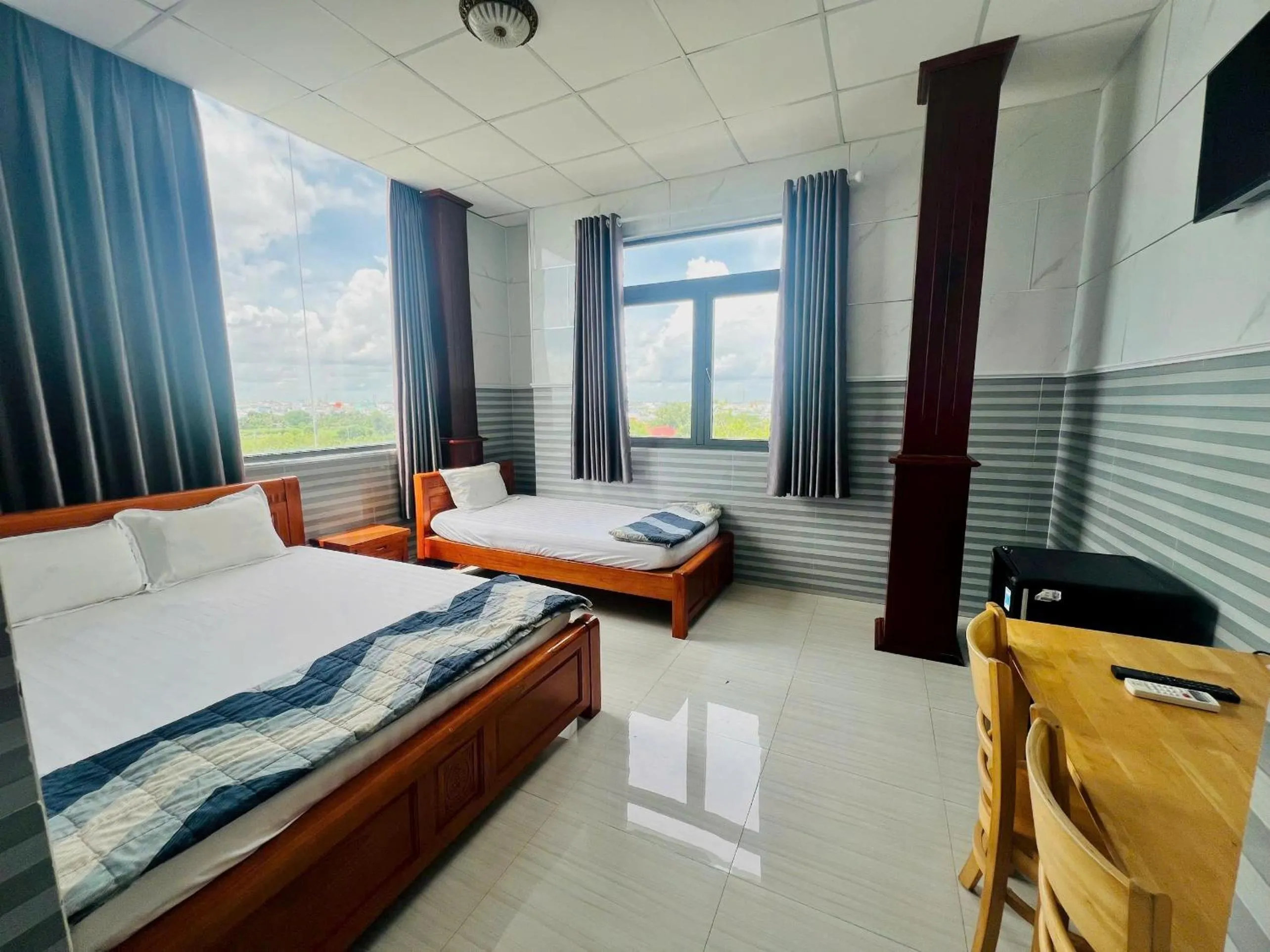 Bed in Hotel Sen Việt Bạc Liêu