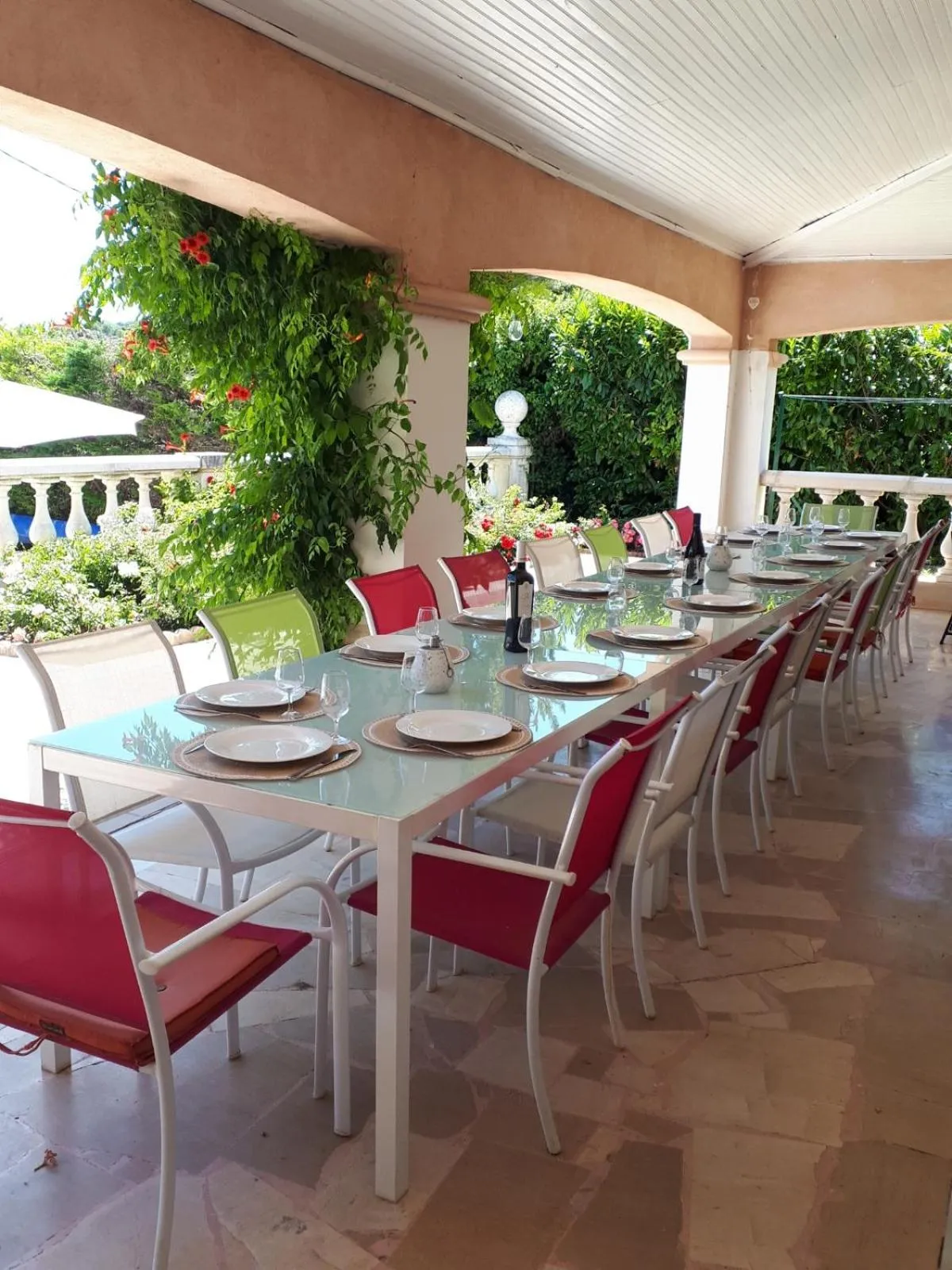 Balcony/Terrace in LA VILLA DES AMES LIEES