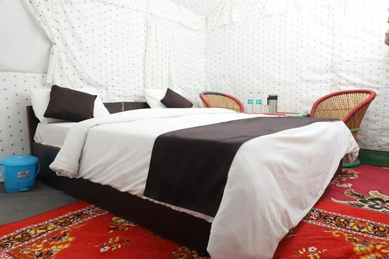 Bed in The Forest View Resort