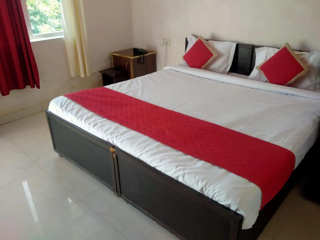 Bed in The Forest View Resort