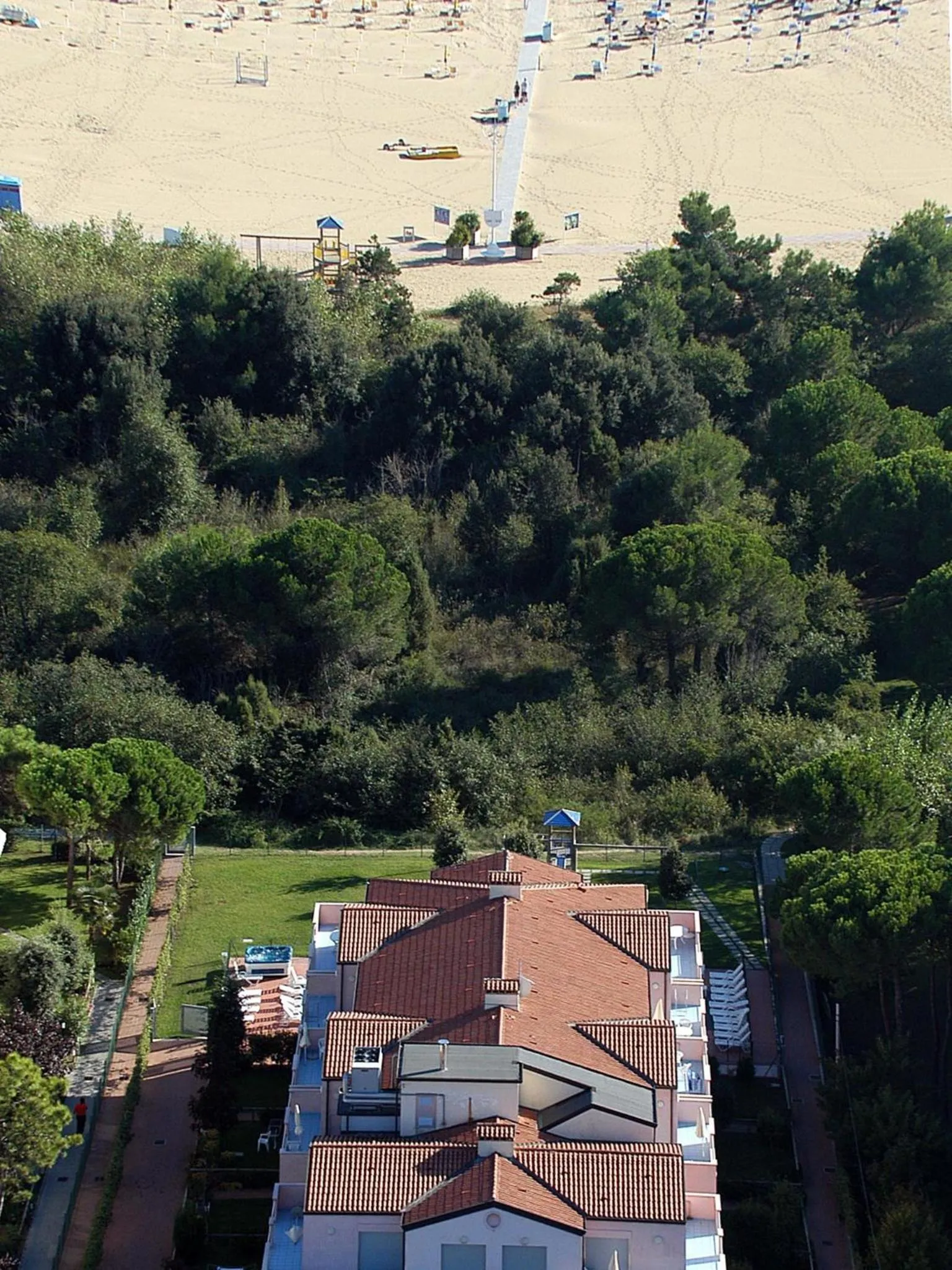 Property building in Bosco Canoro Bibione Resort