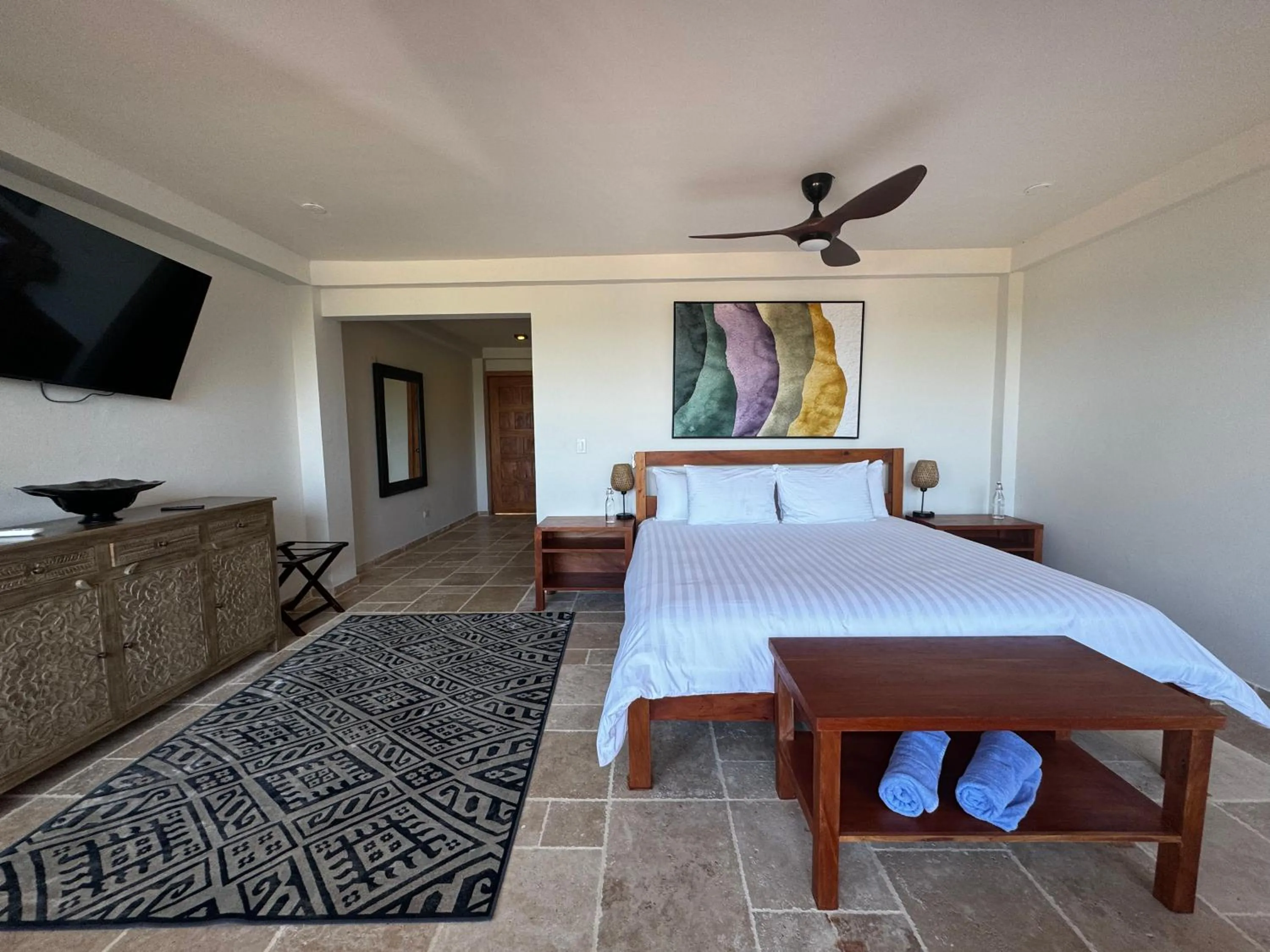 Bedroom, Bed in Ciel y Miel