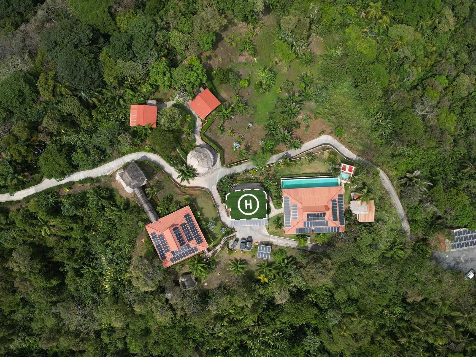 Bird's eye view in Ciel y Miel