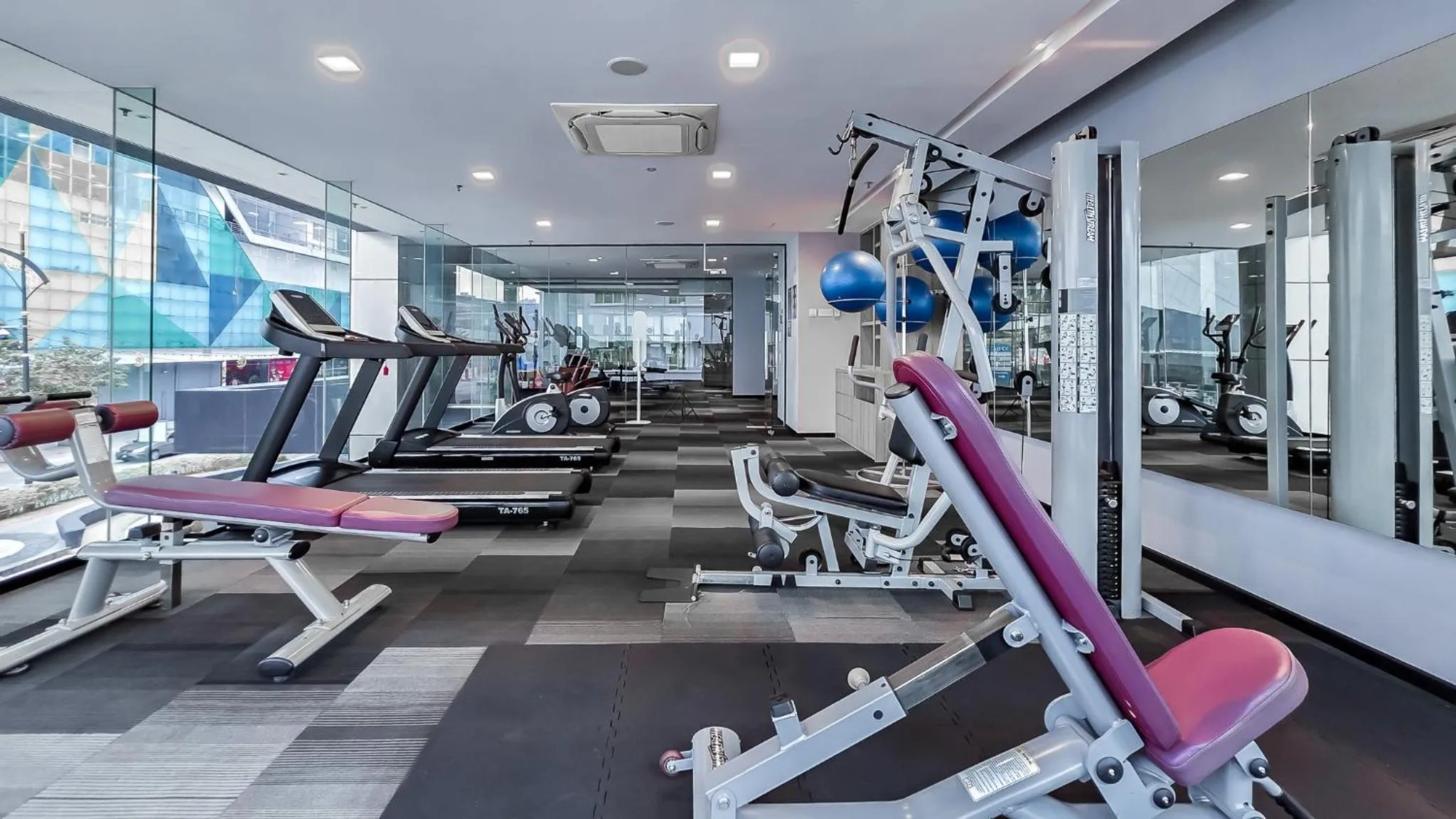 Fitness centre/facilities in Fives Hotel Johor Bahru City Centre
