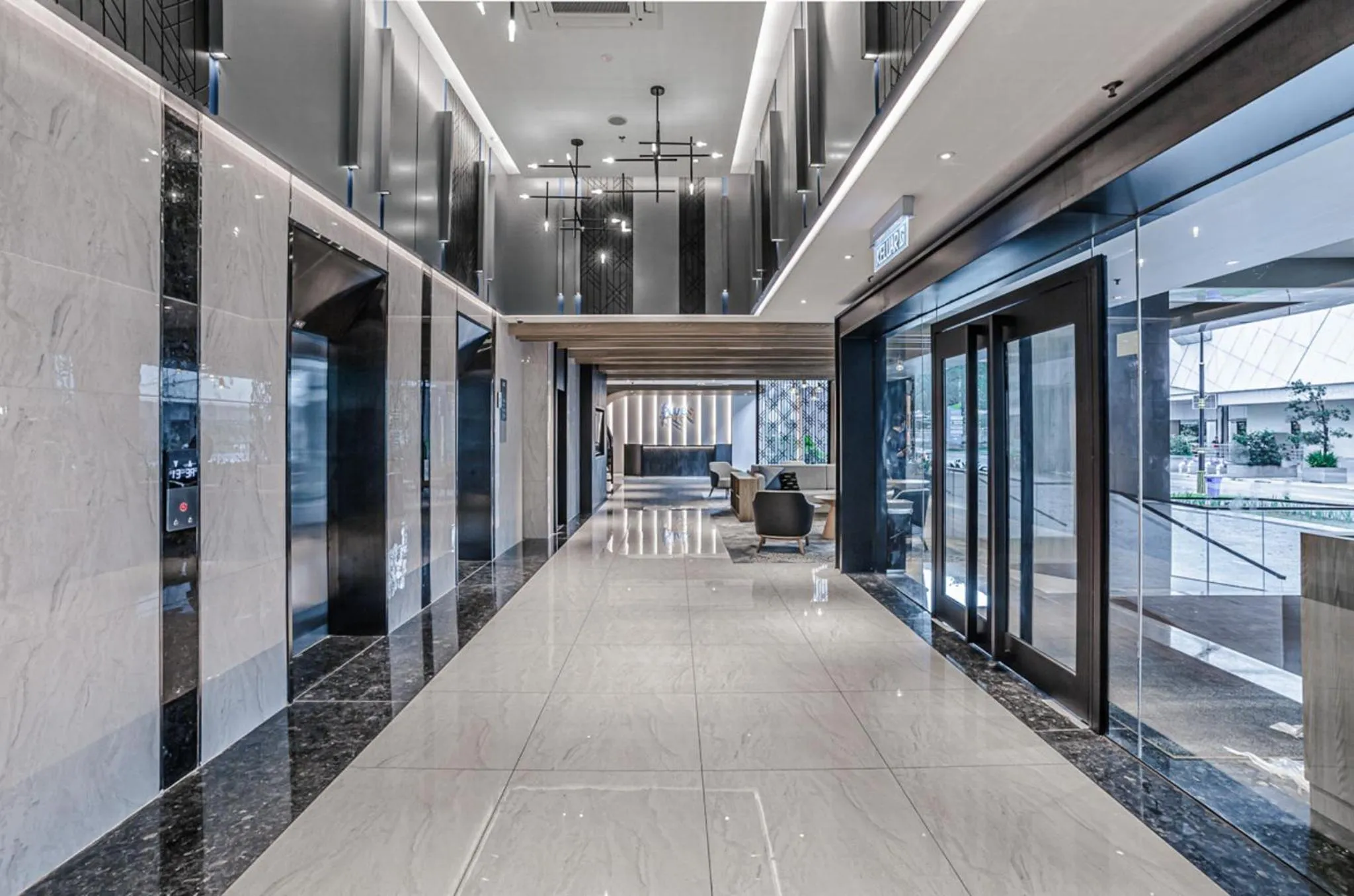 Lobby or reception in Fives Hotel Johor Bahru City Centre