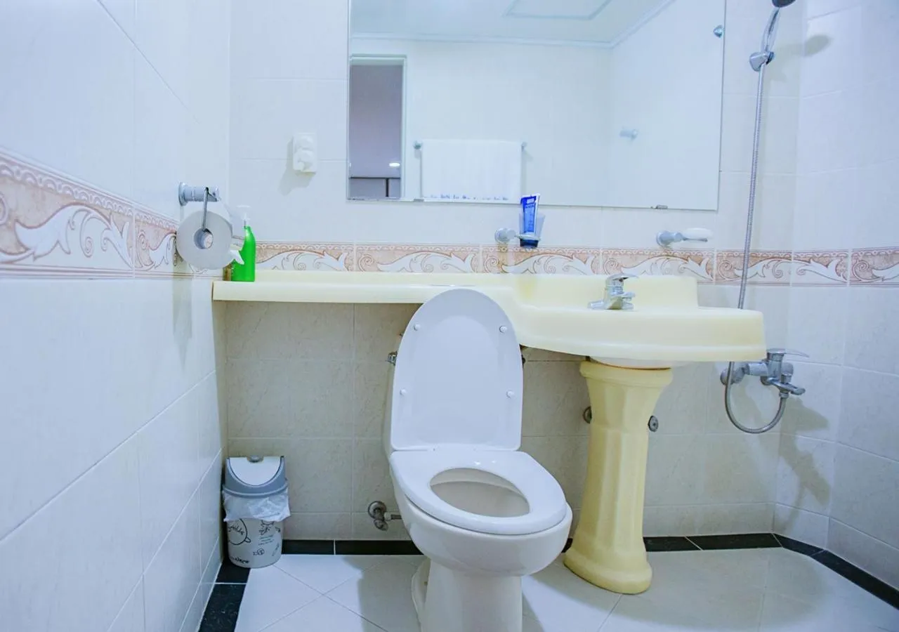 Toilet in Jeju Resortel