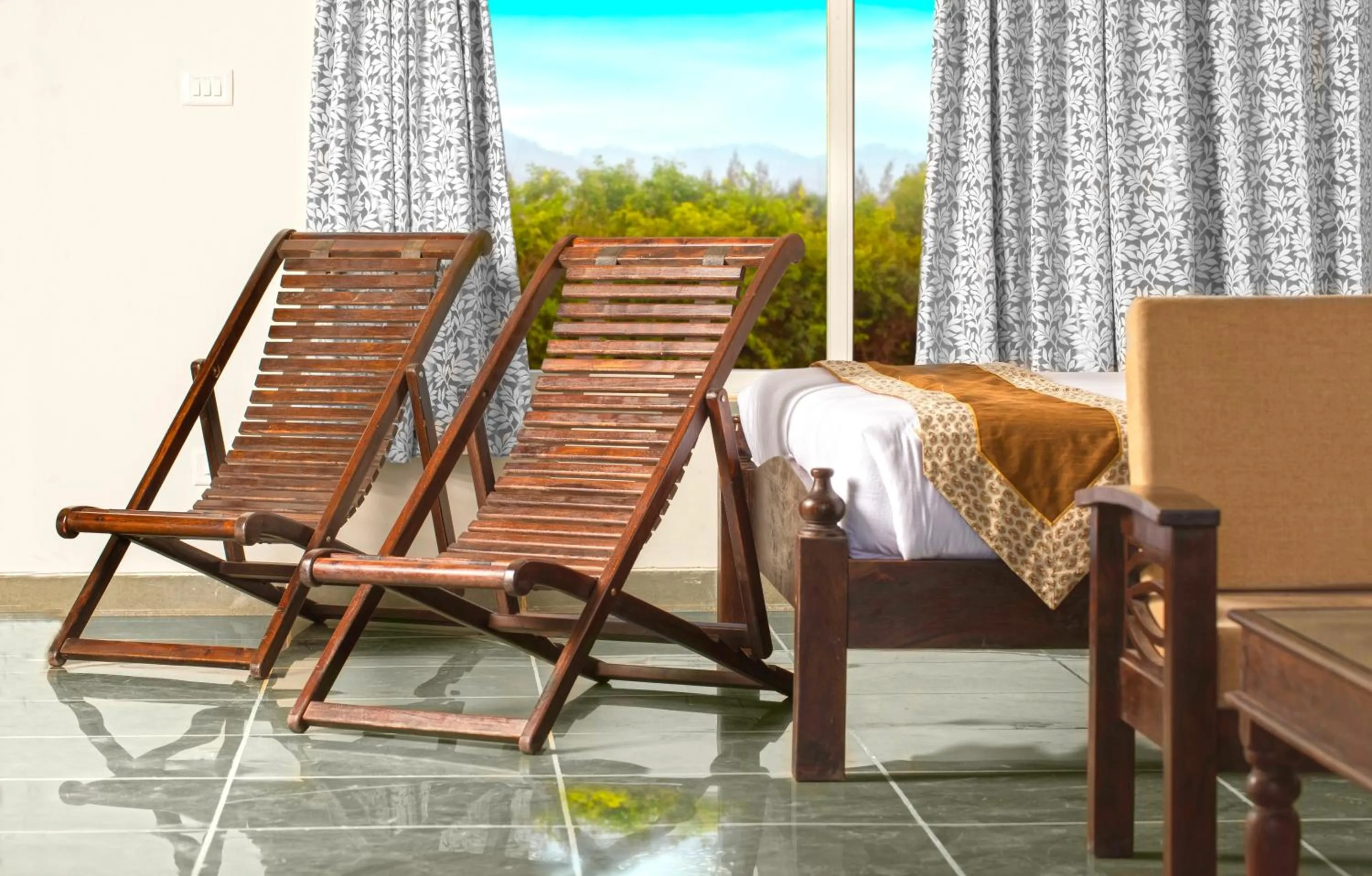 Seating area in Lal Bagh Resort Ranakpur - Step into the wild, Stay in luxury