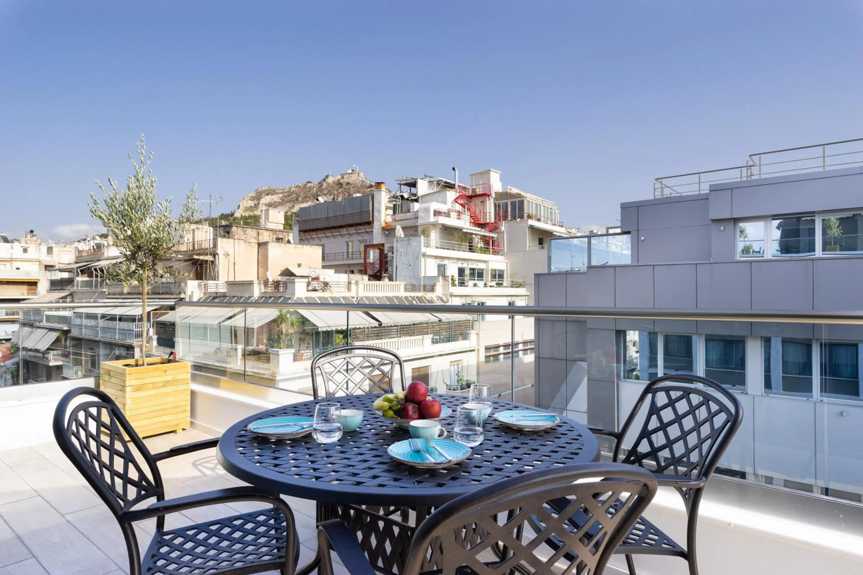 Balcony/Terrace in Hestia - Ippokratous 35