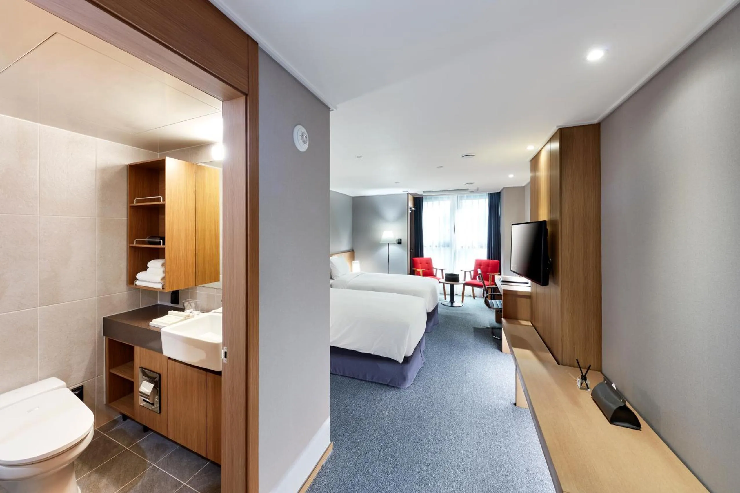 Bathroom in Ramada by Wyndham Gumi