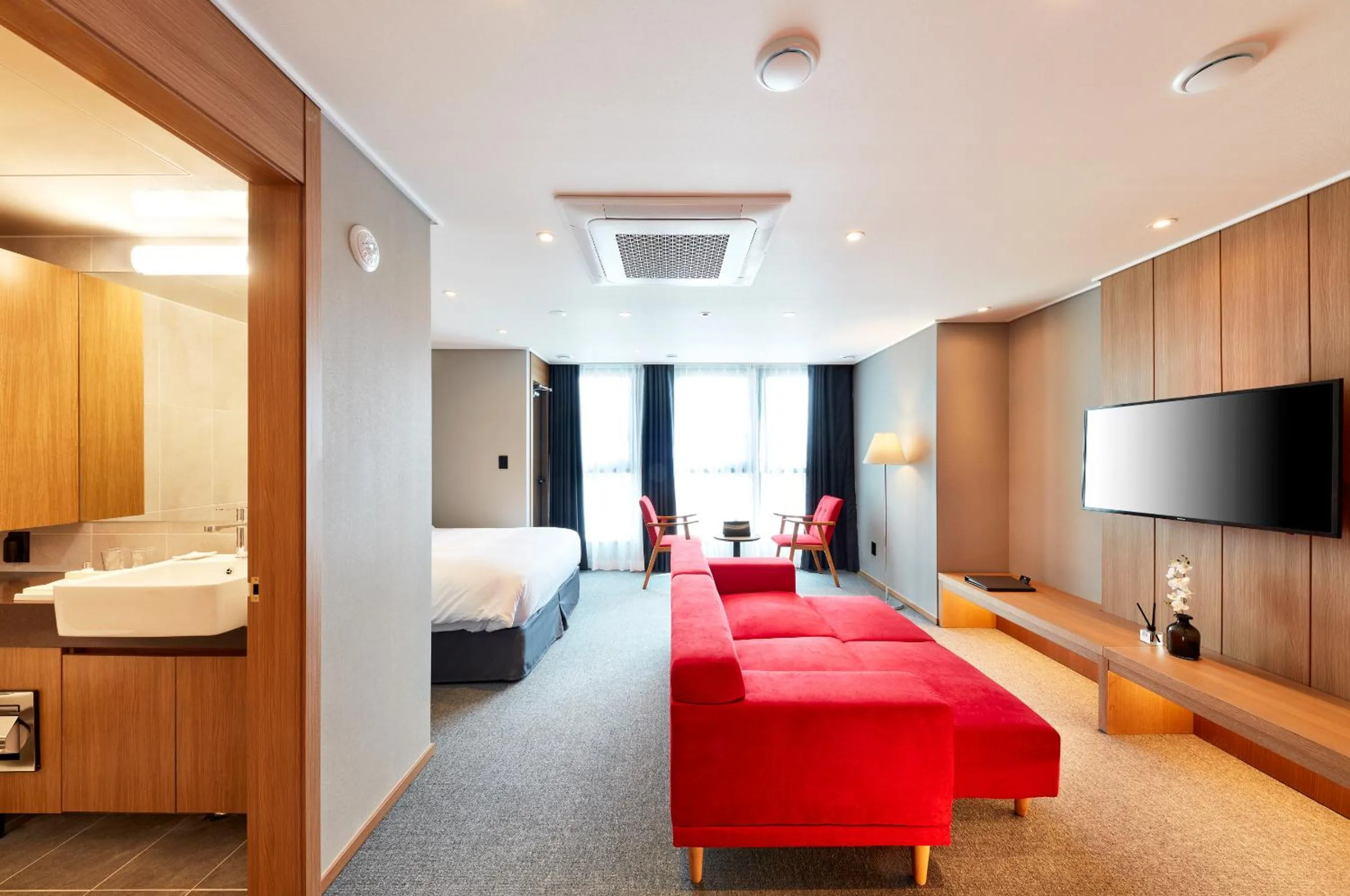 Bedroom, Bed in Ramada by Wyndham Gumi