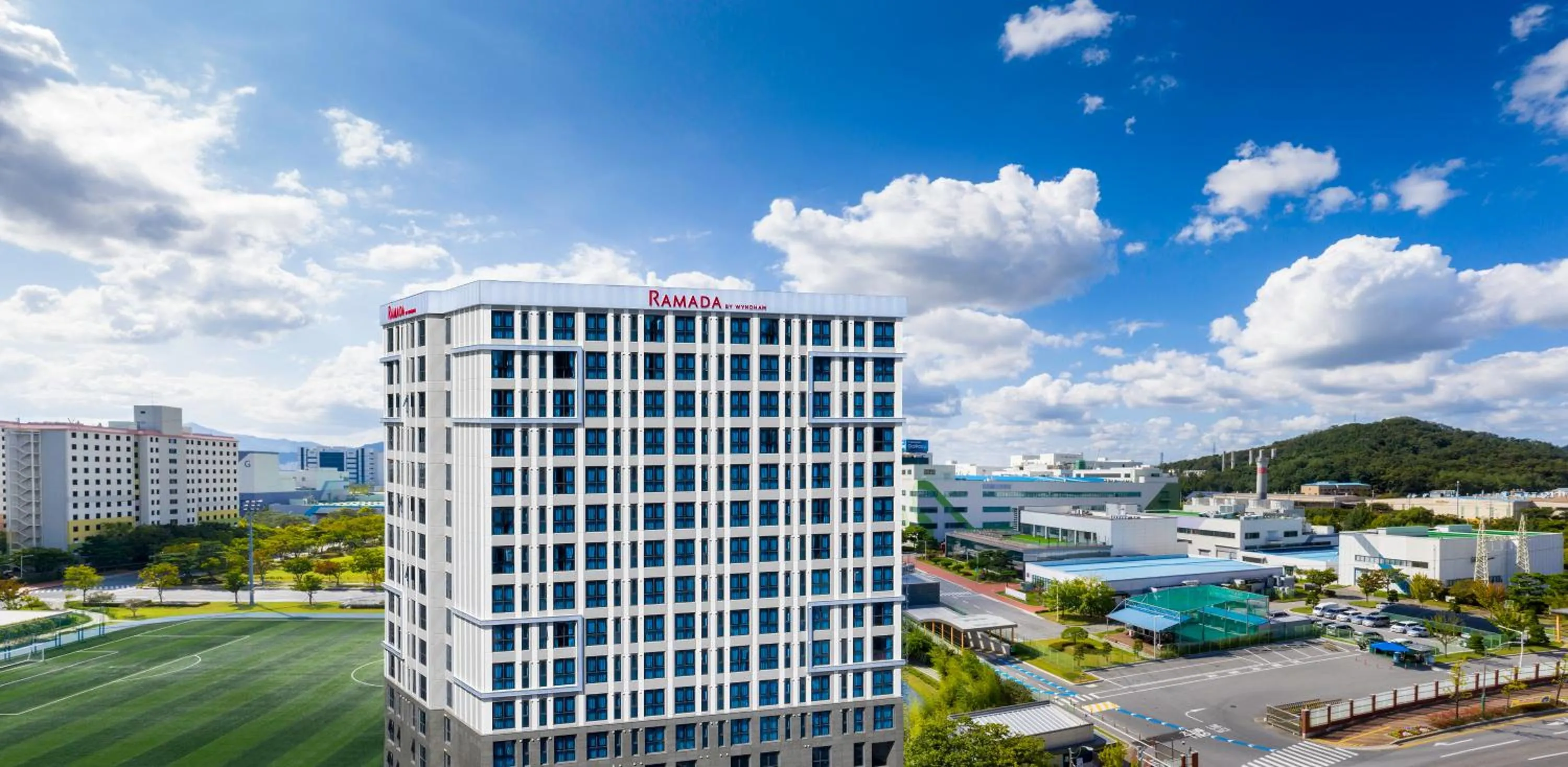 Property building in Ramada by Wyndham Gumi