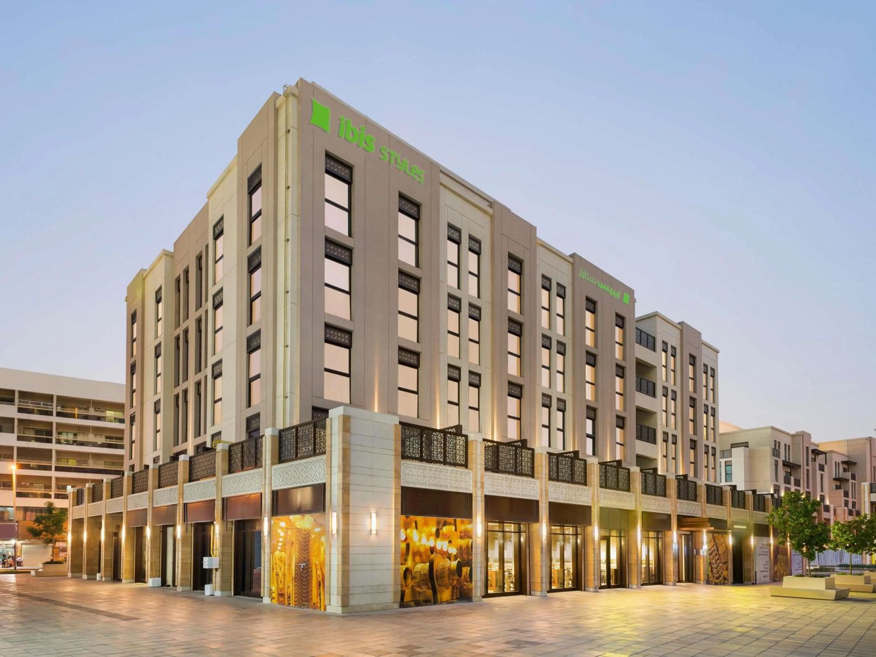 Property building in ibis Styles Dubai Gold District
