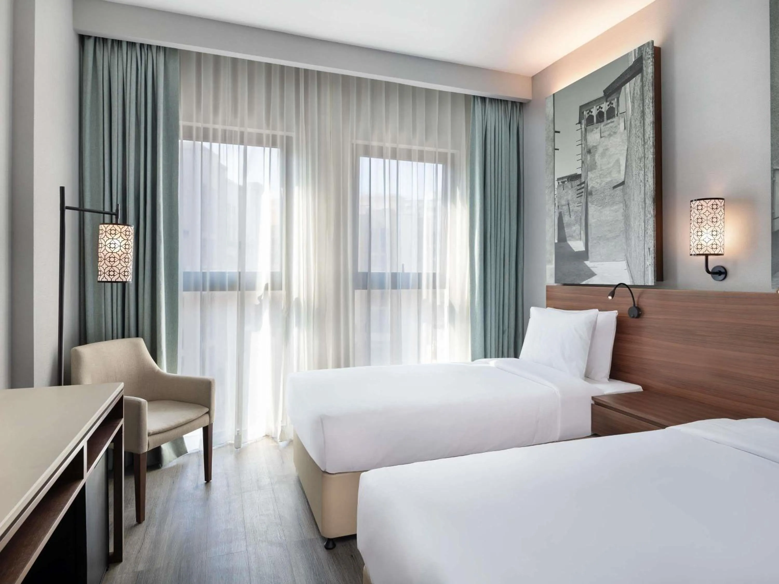 Bedroom, Bed in ibis Styles Dubai Gold District