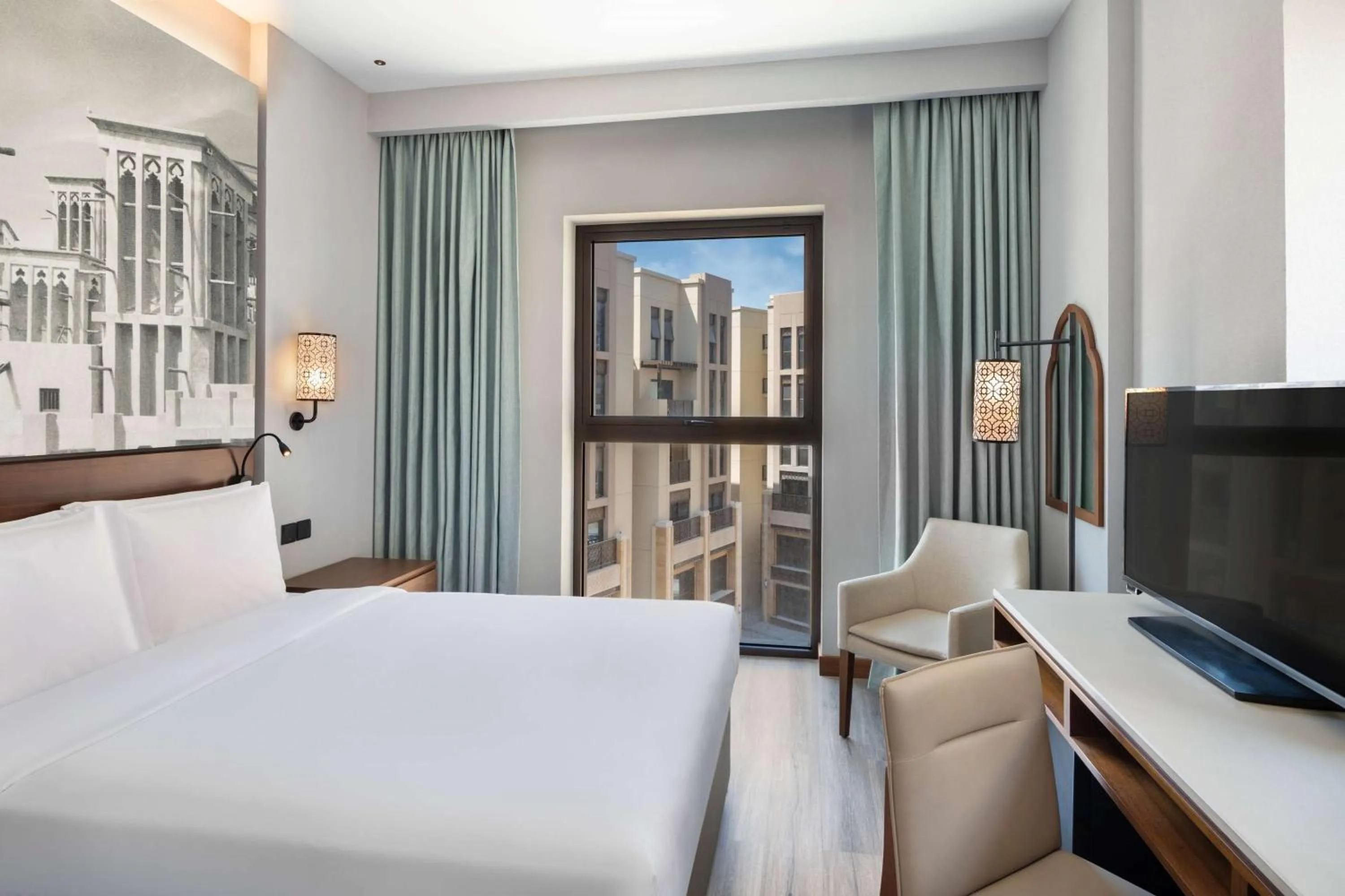 Superior Queen Room with Plaza View in ibis Styles Dubai Gold District