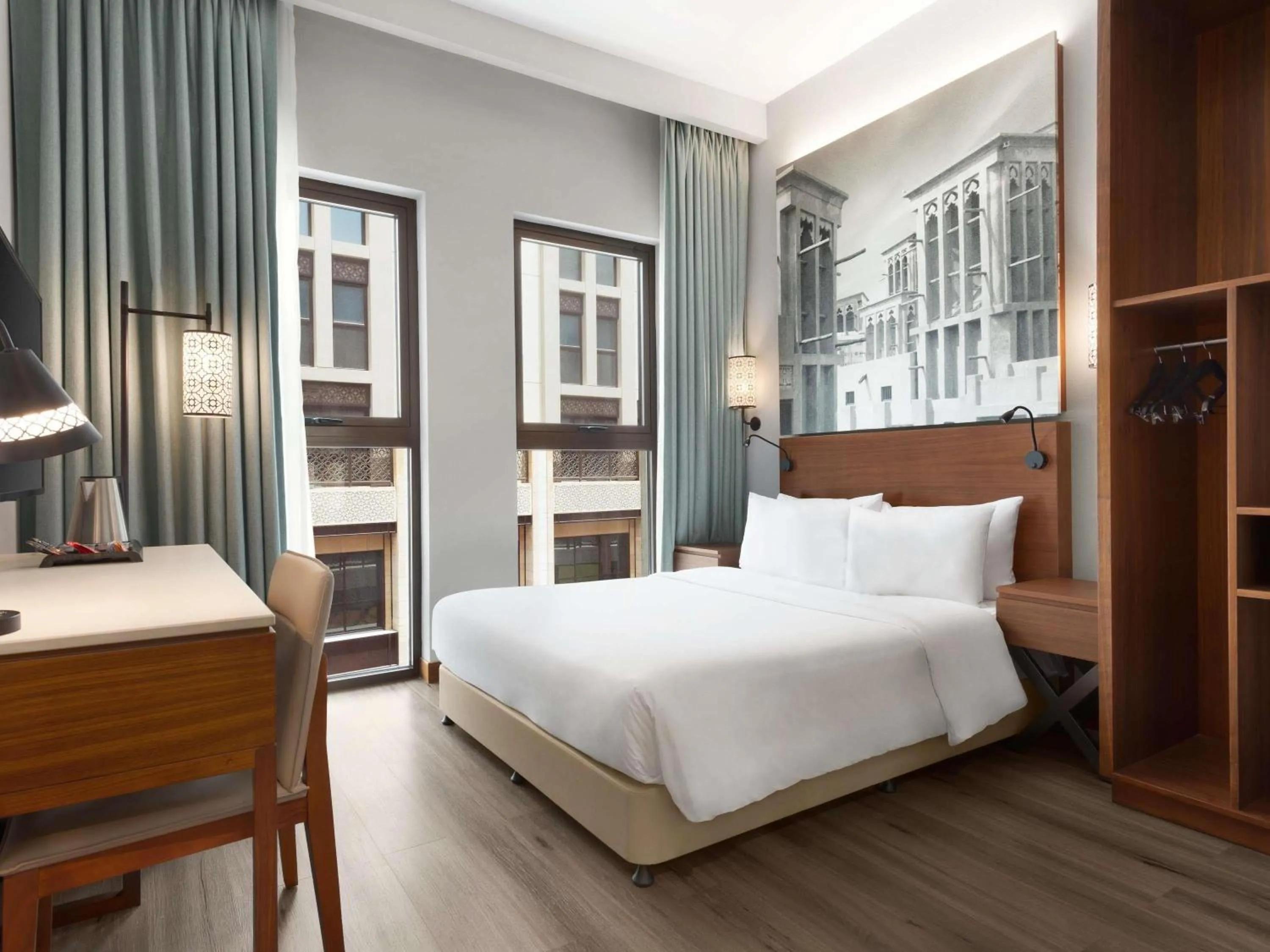 Bedroom, Bed in ibis Styles Dubai Gold District