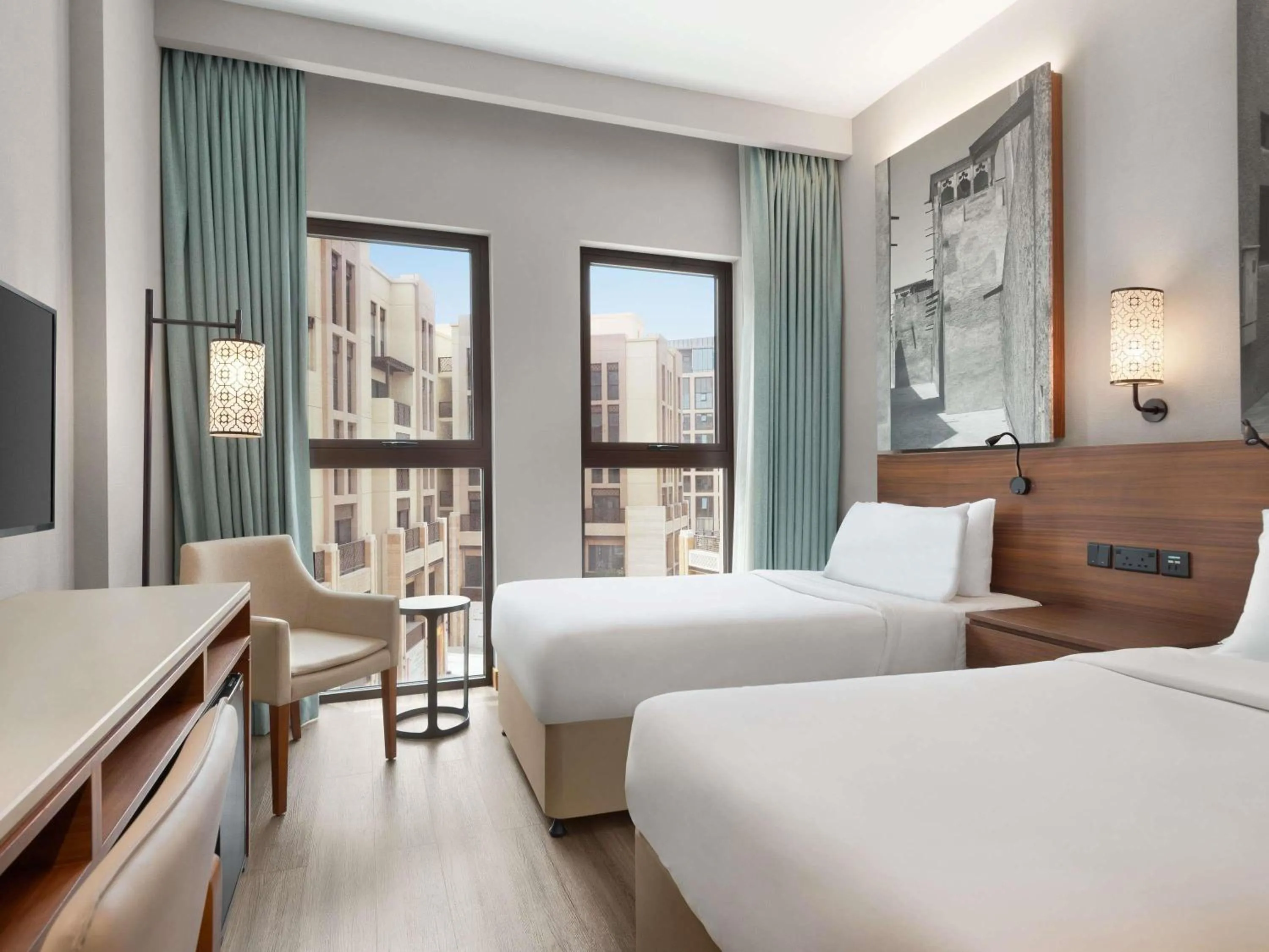 Bedroom, Bed in ibis Styles Dubai Gold District